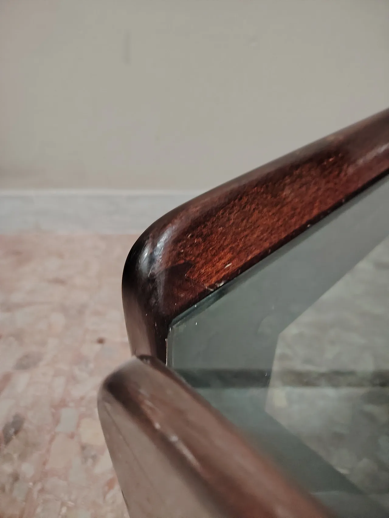 Tavolo salotto attribuito Afra e Tobia Scarpa, anni '70 6
