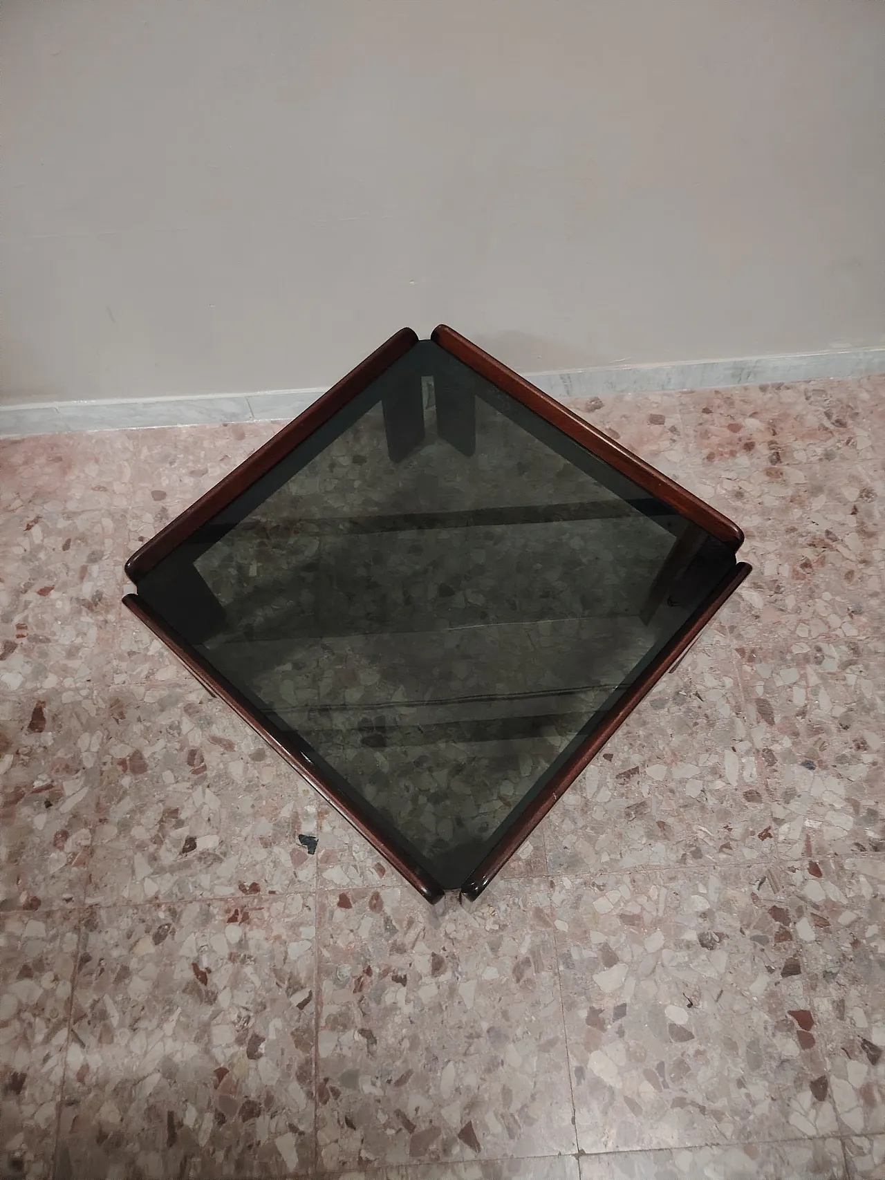 Tavolo salotto attribuito Afra e Tobia Scarpa, anni '70 9