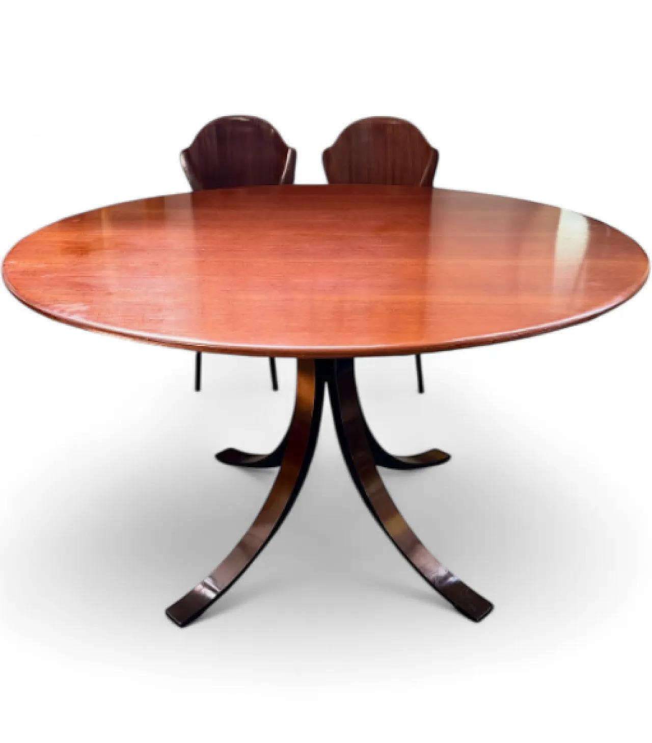Wooden dining table by Osvaldo Borsani for Tecno, 1960s 7