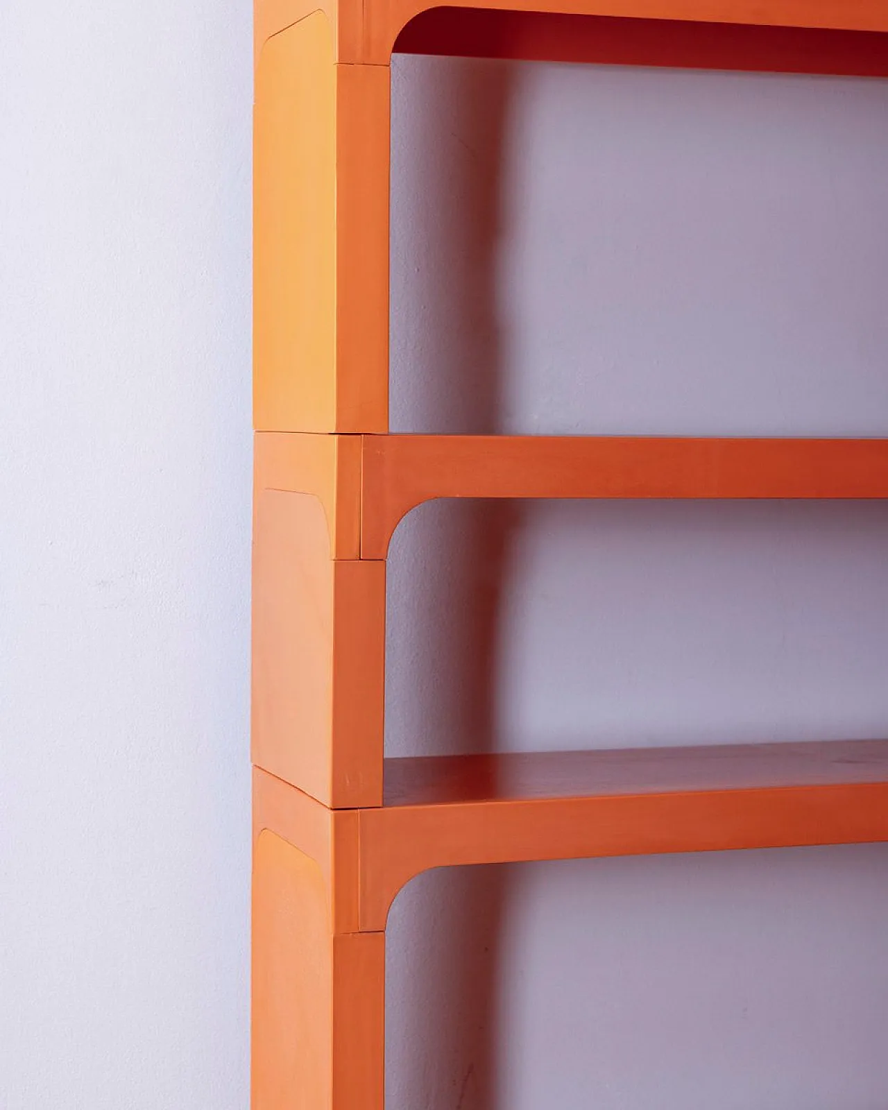 Libreria ad angolo di Olaf von Bohr per Kartell, anni '70 4