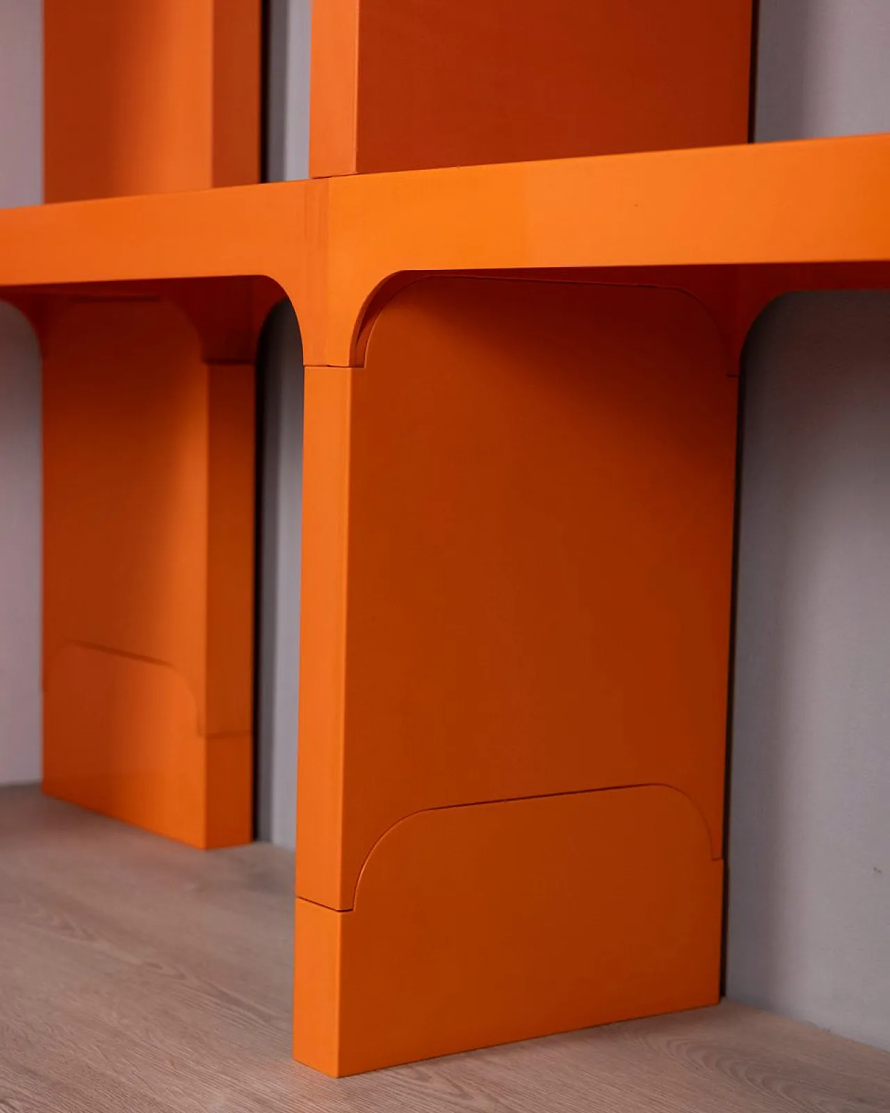 Libreria ad angolo di Olaf von Bohr per Kartell, anni '70 8