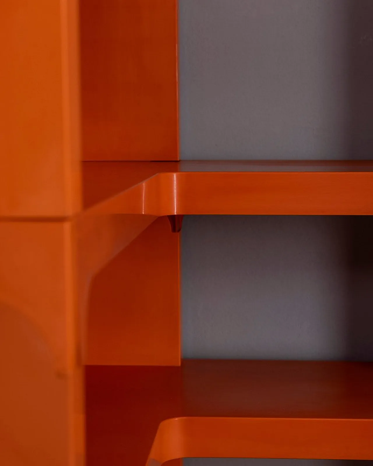 Libreria ad angolo di Olaf von Bohr per Kartell, anni '70 9