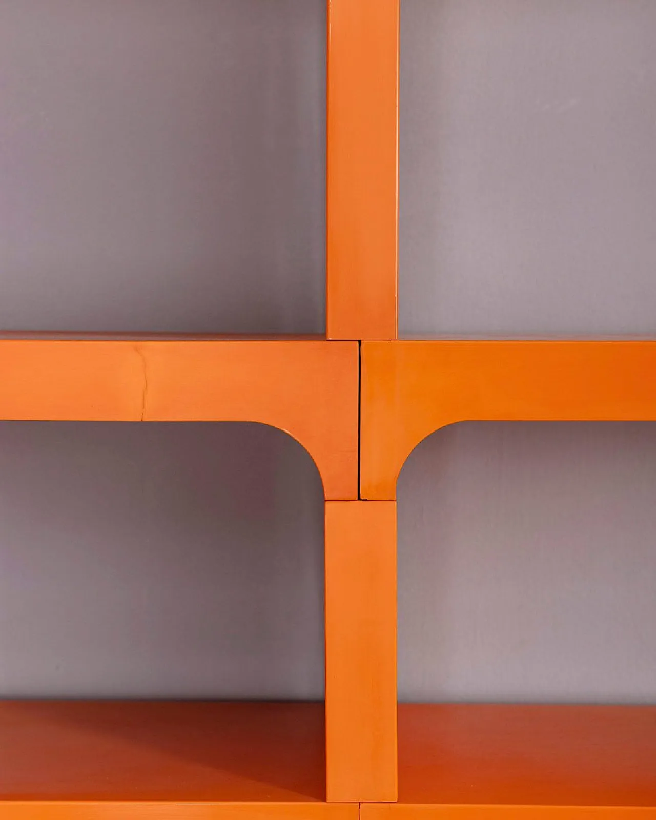 Libreria ad angolo di Olaf von Bohr per Kartell, anni '70 10