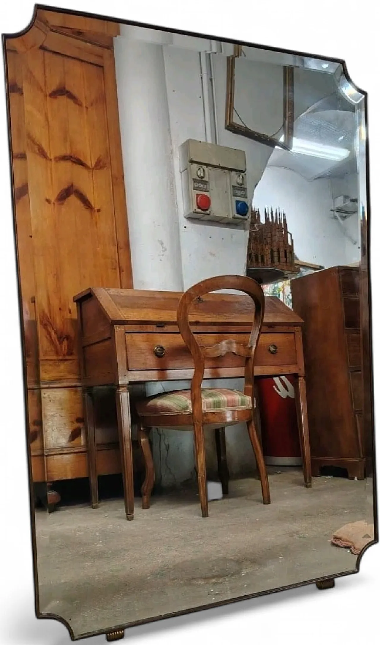 Specchiera in ottone, '900 10