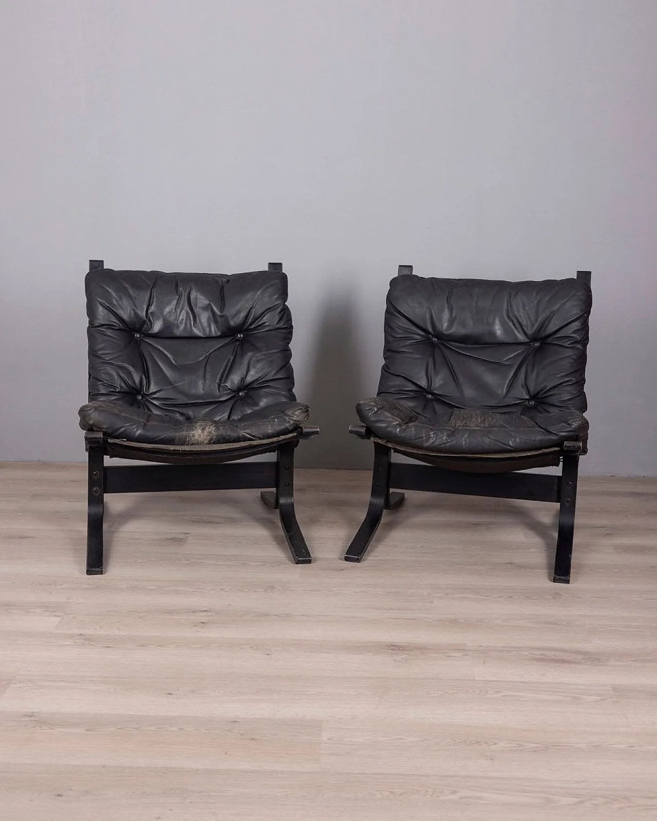 Coppia di poltrone Siesta di Ingmar Relling per Westnofa, anni '70 5