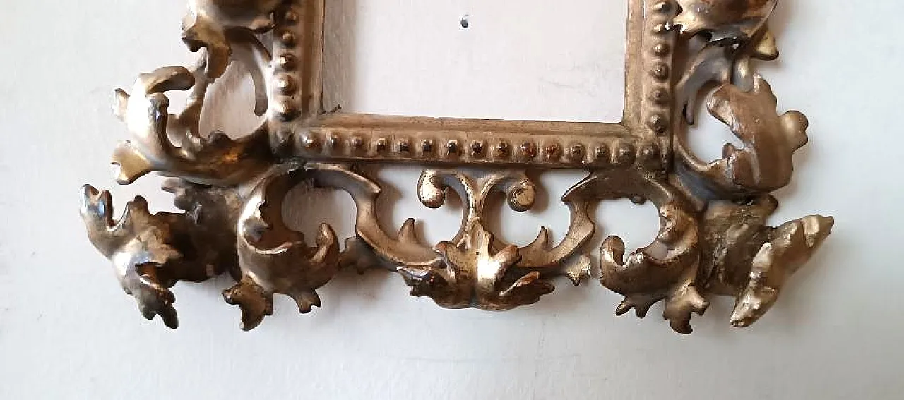 Carved and gilded wooden frame, 19th century 4
