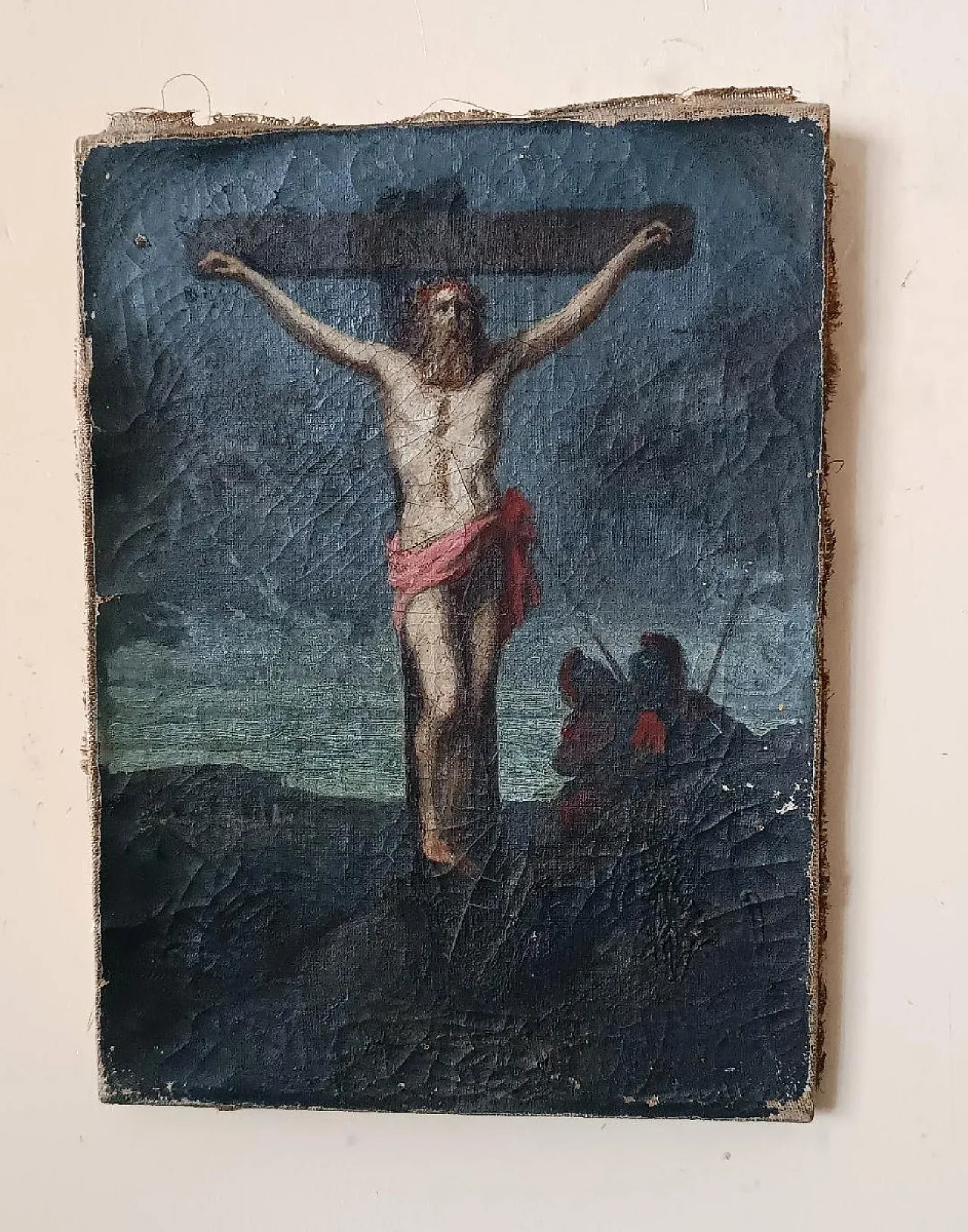 Crucifixion of Christ, oil on canvas, 18th century 1