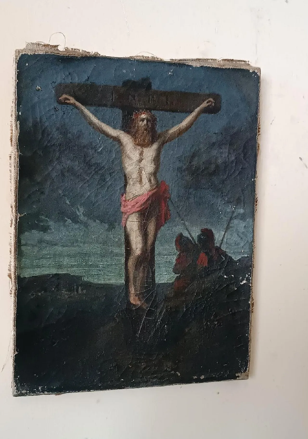 Crucifixion of Christ, oil on canvas, 18th century 2