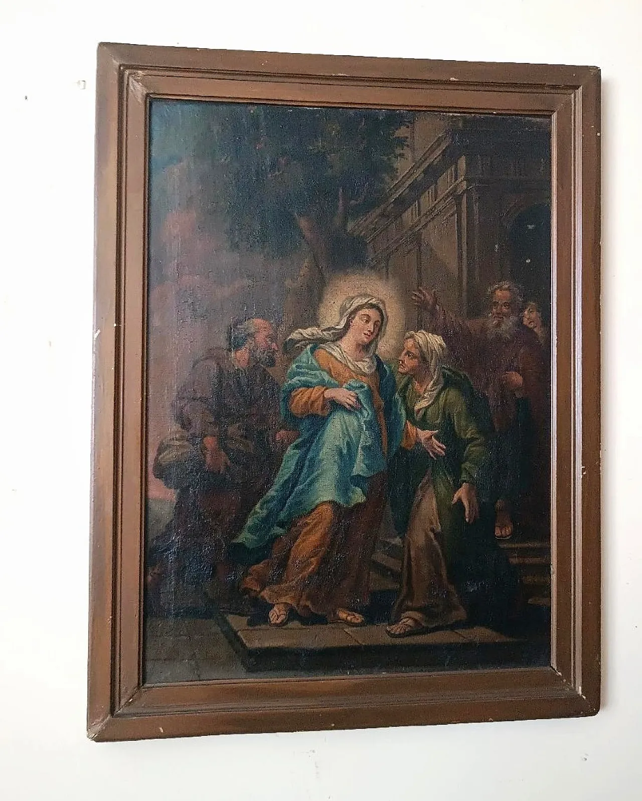 Visitation, oil on canvas, 18th century 2