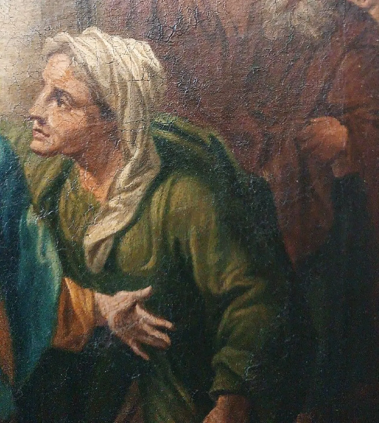 Visitation, oil on canvas, 18th century 7