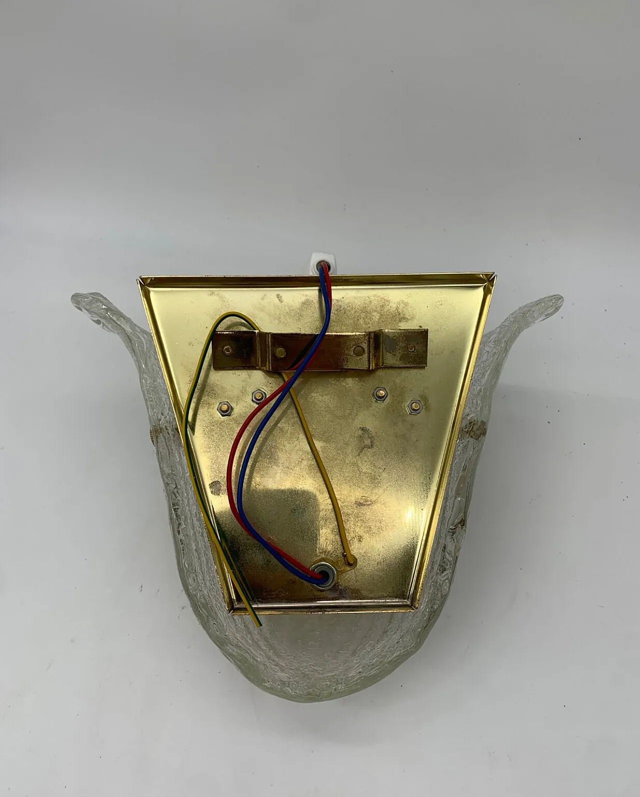 Lampada da parete in vetro di Murano, '900 5