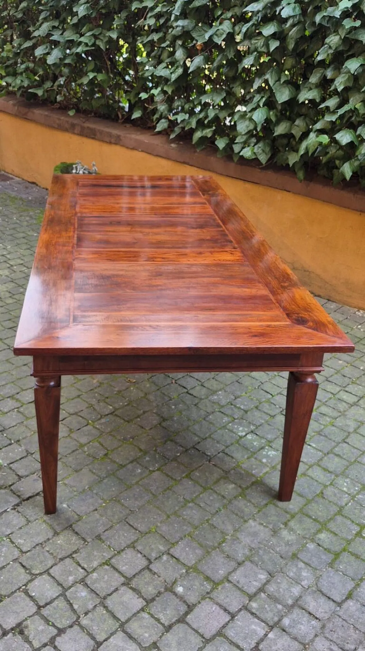 Tavolo in stile Luigi XVI in legno in noce, '800 6