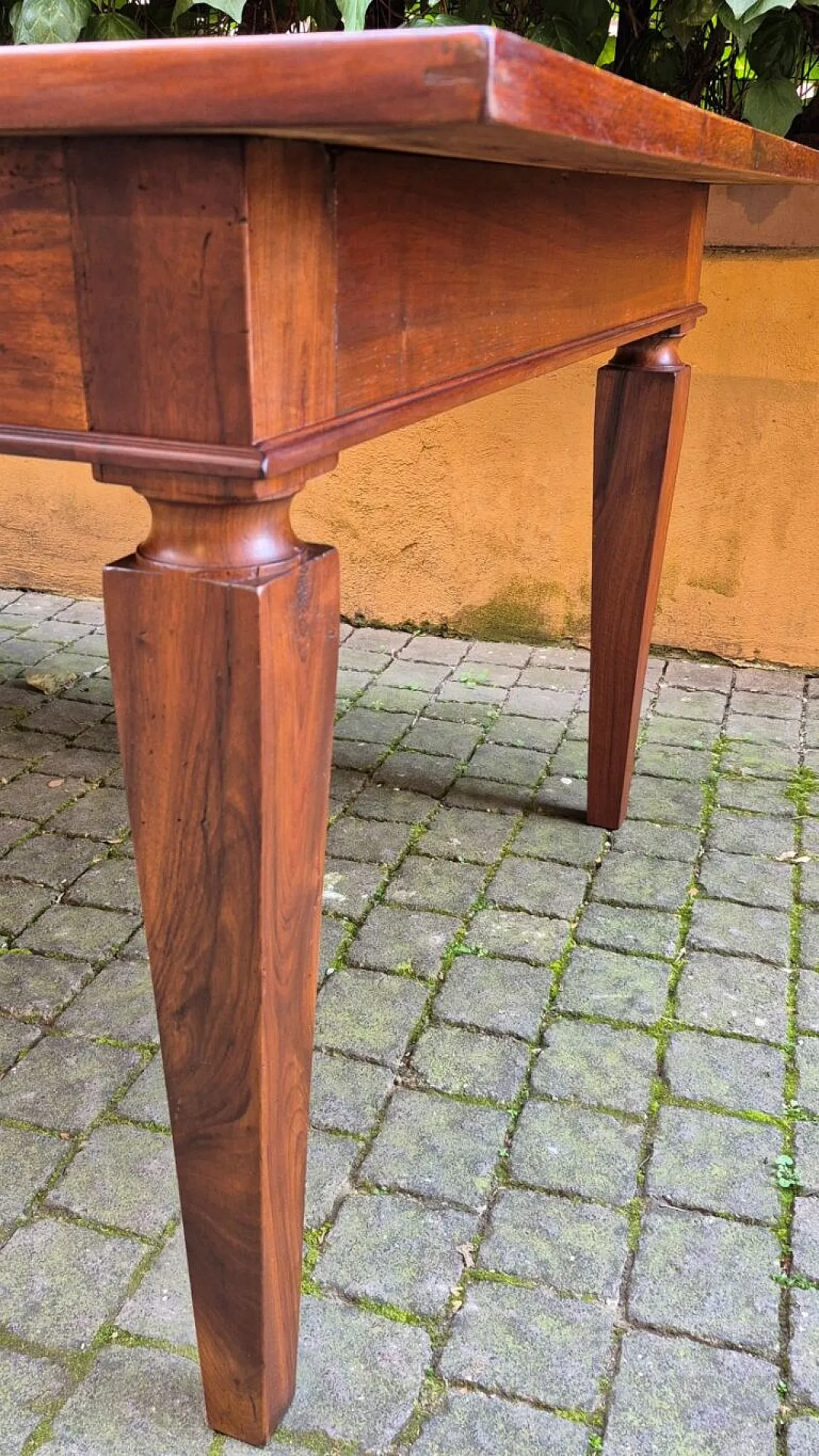 Tavolo in stile Luigi XVI in legno in noce, '800 8