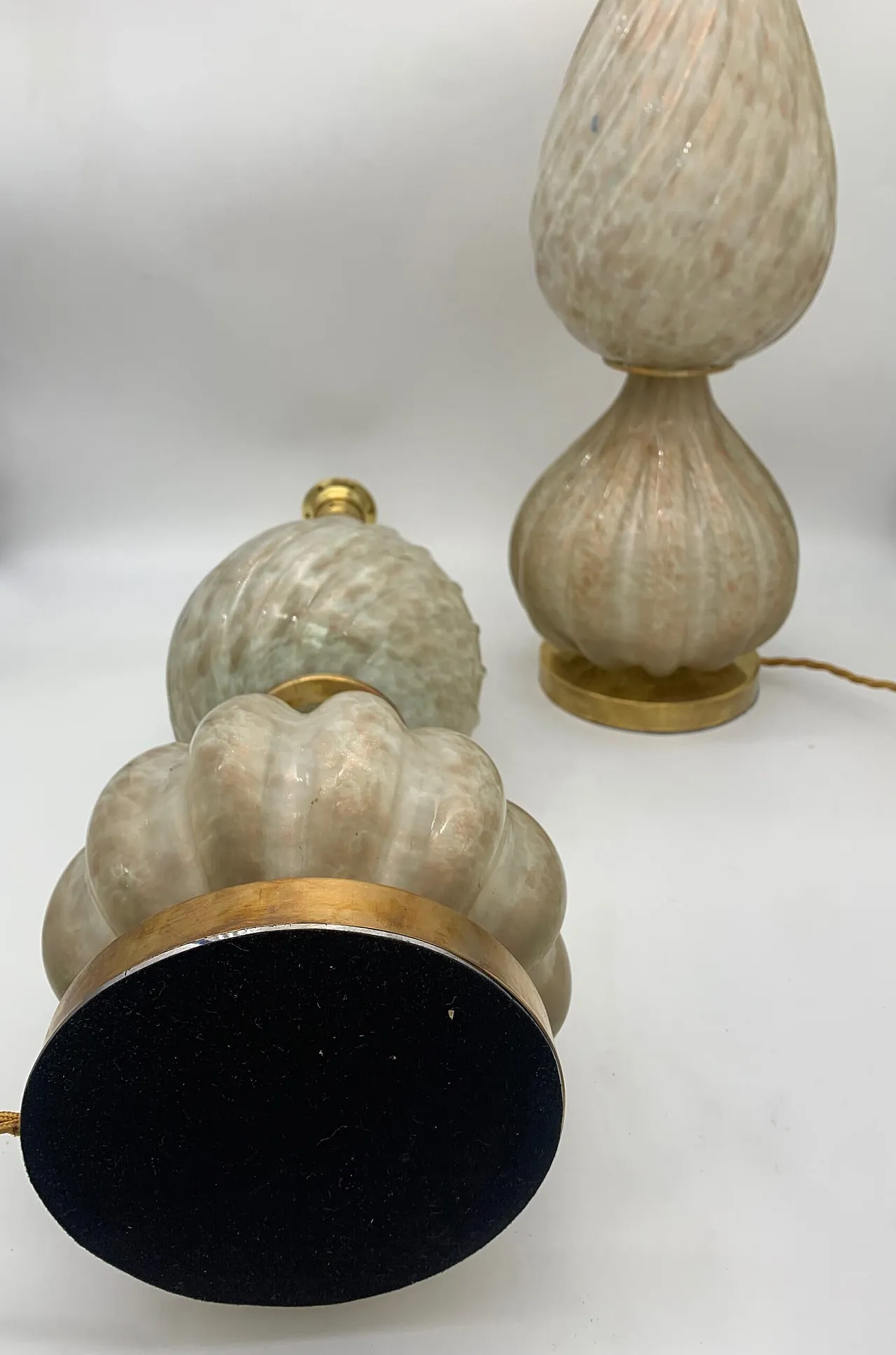 Pair of Avem bedside lamps, 20th century 1