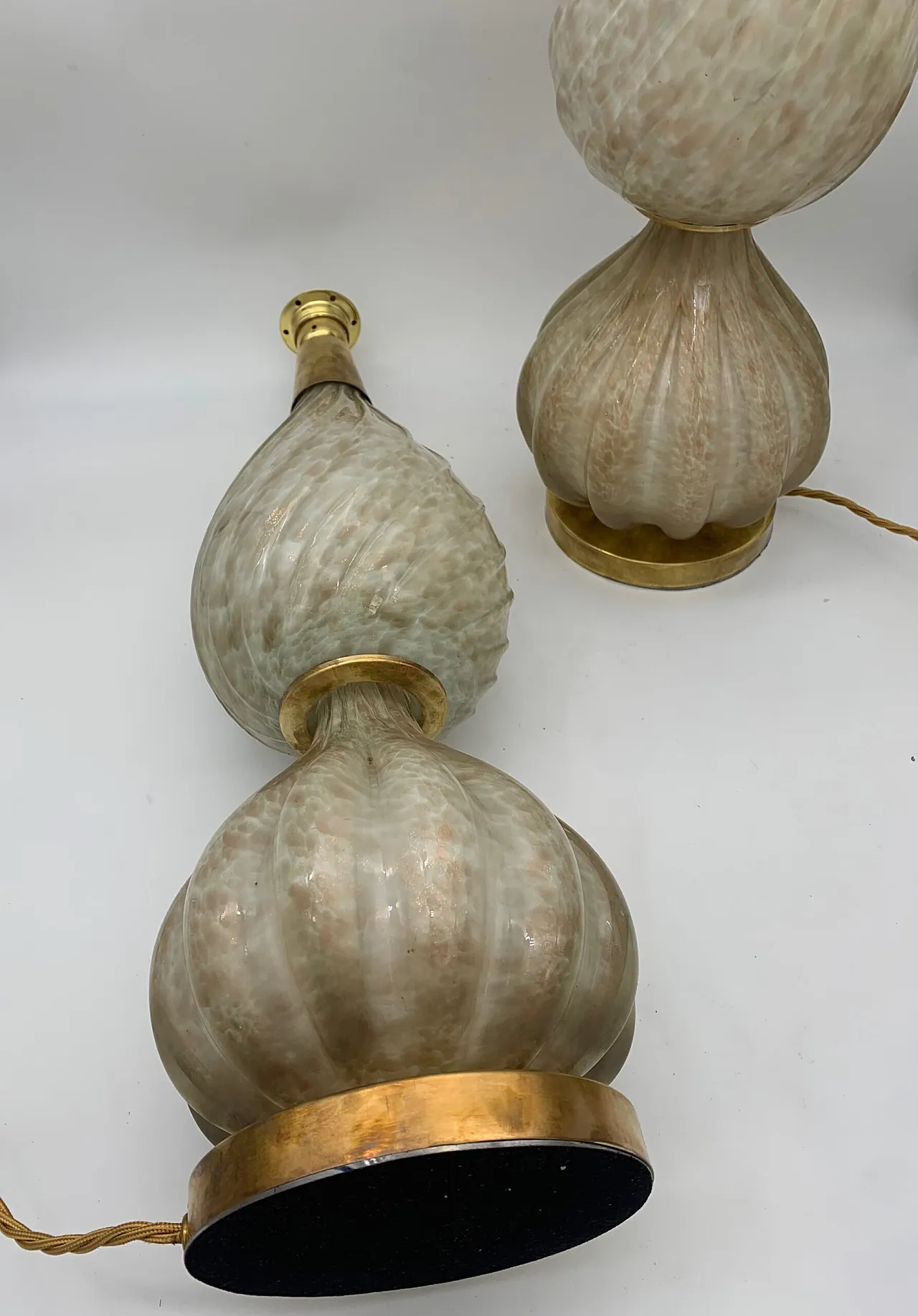 Pair of Avem bedside lamps, 20th century 2