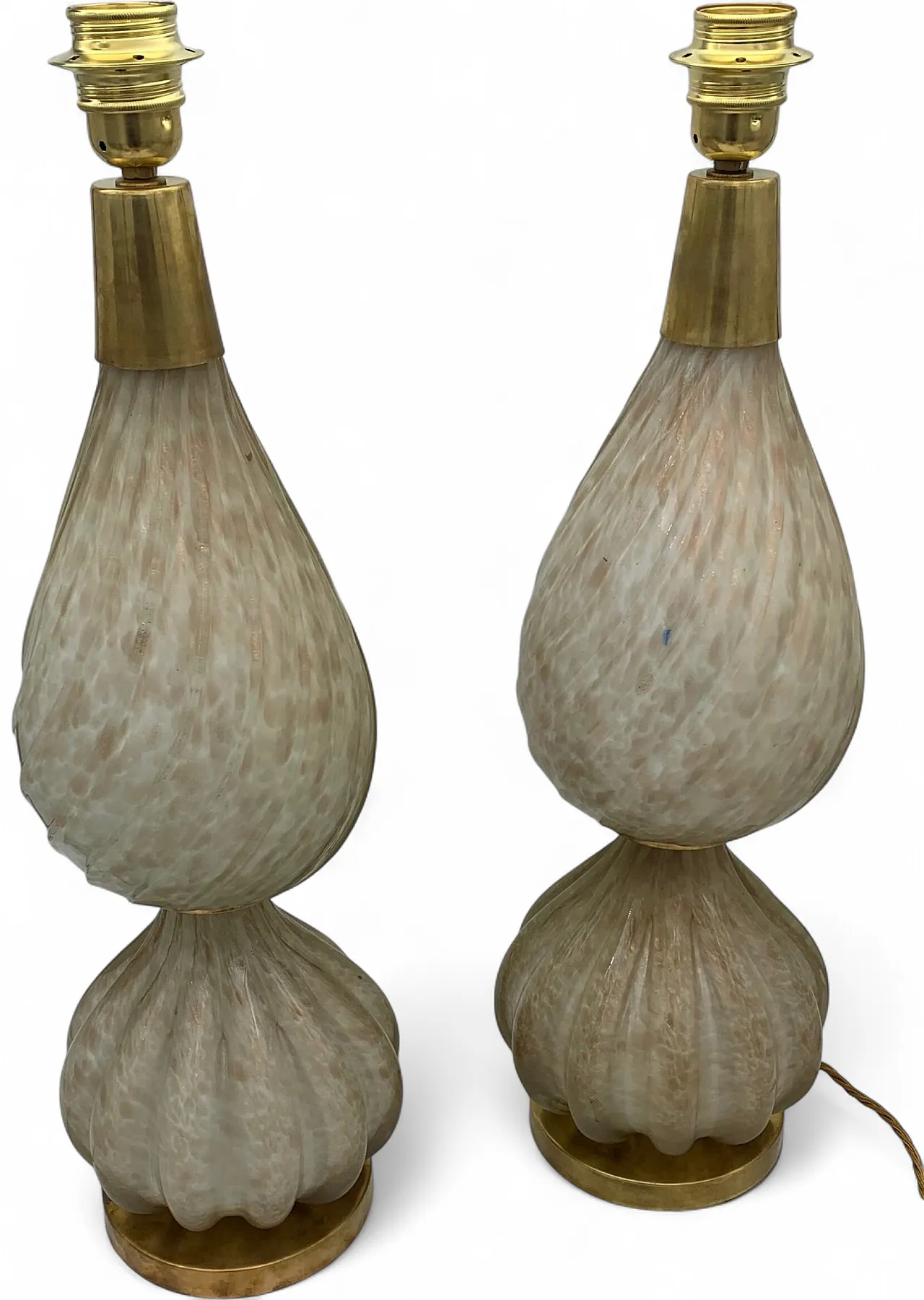 Pair of Avem bedside lamps, 20th century 8