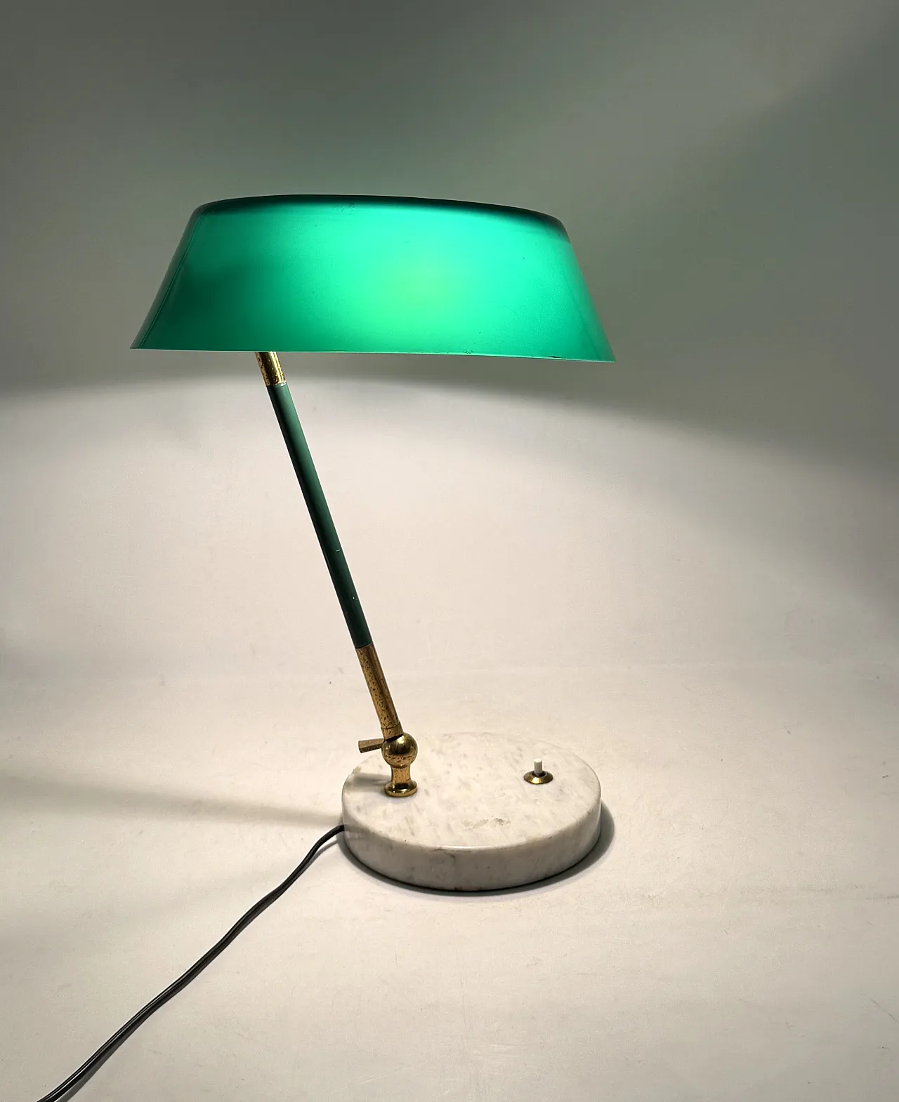 Midcentury table lamp, Stilux Milan, Italy, 1960 15