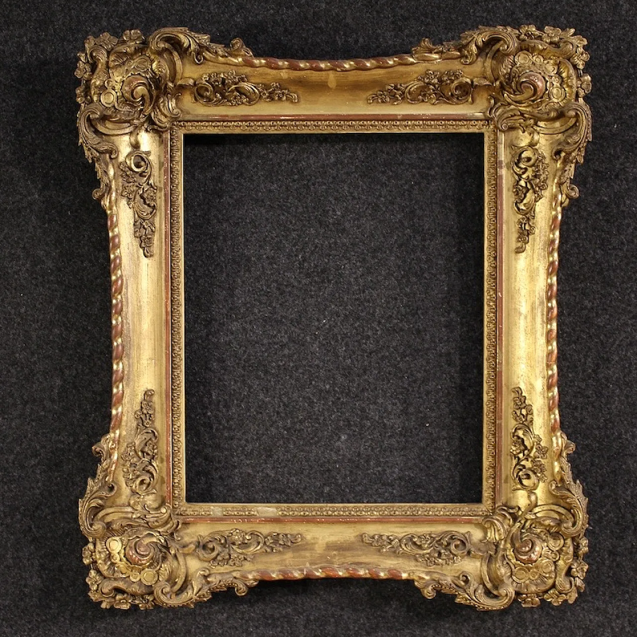 Napoleon III gilted and carved frame, 19th century 1