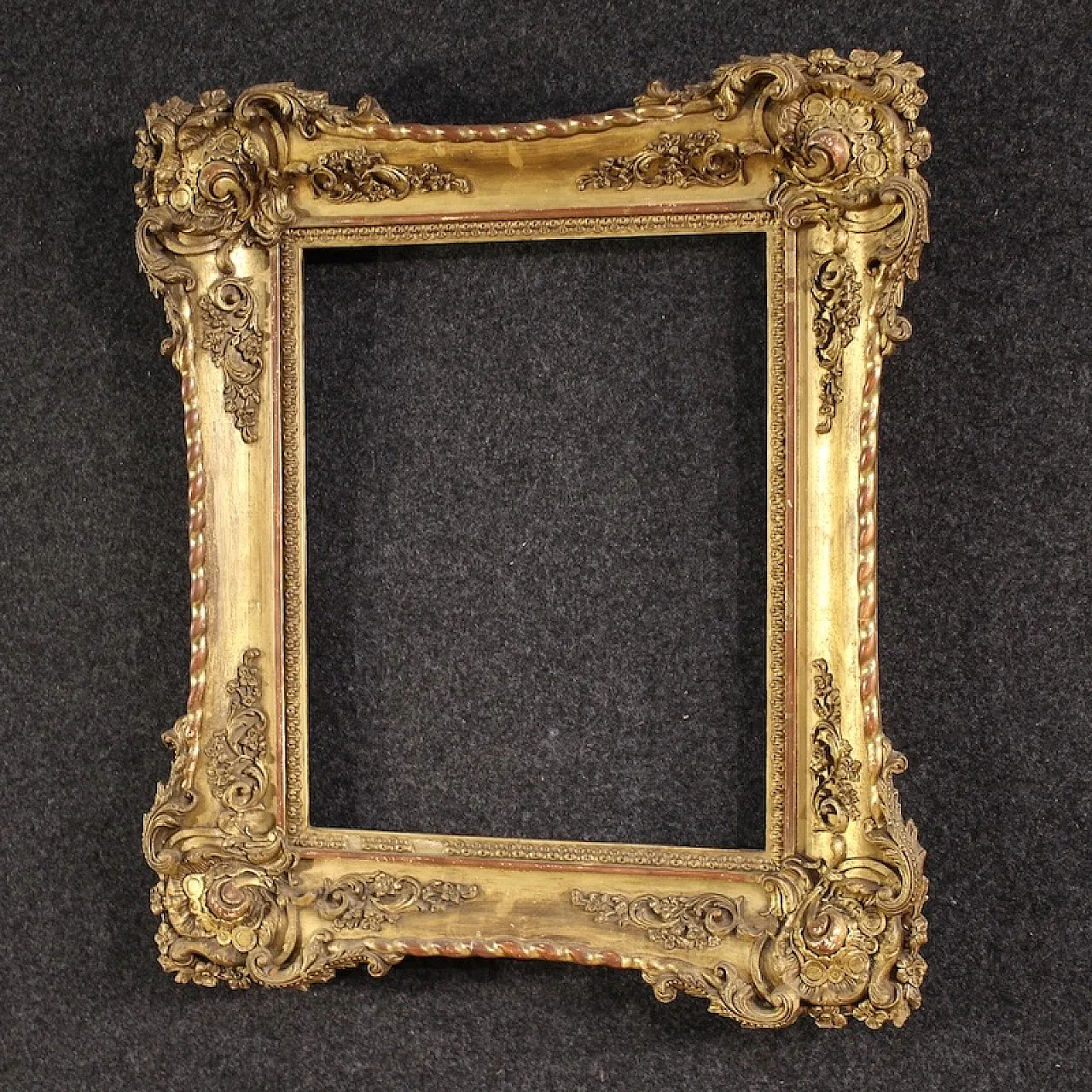Napoleon III gilted and carved frame, 19th century 5