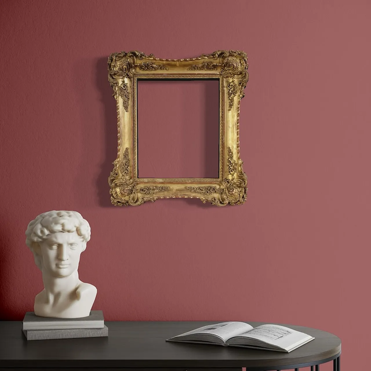 Napoleon III gilted and carved frame, 19th century 6