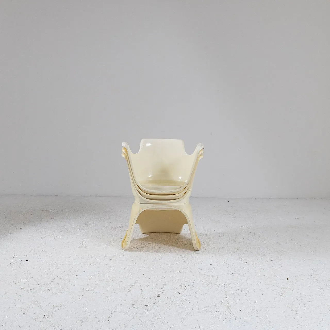 Pair of Acca modular chairs by Archin Studio Martini, 1970s 8