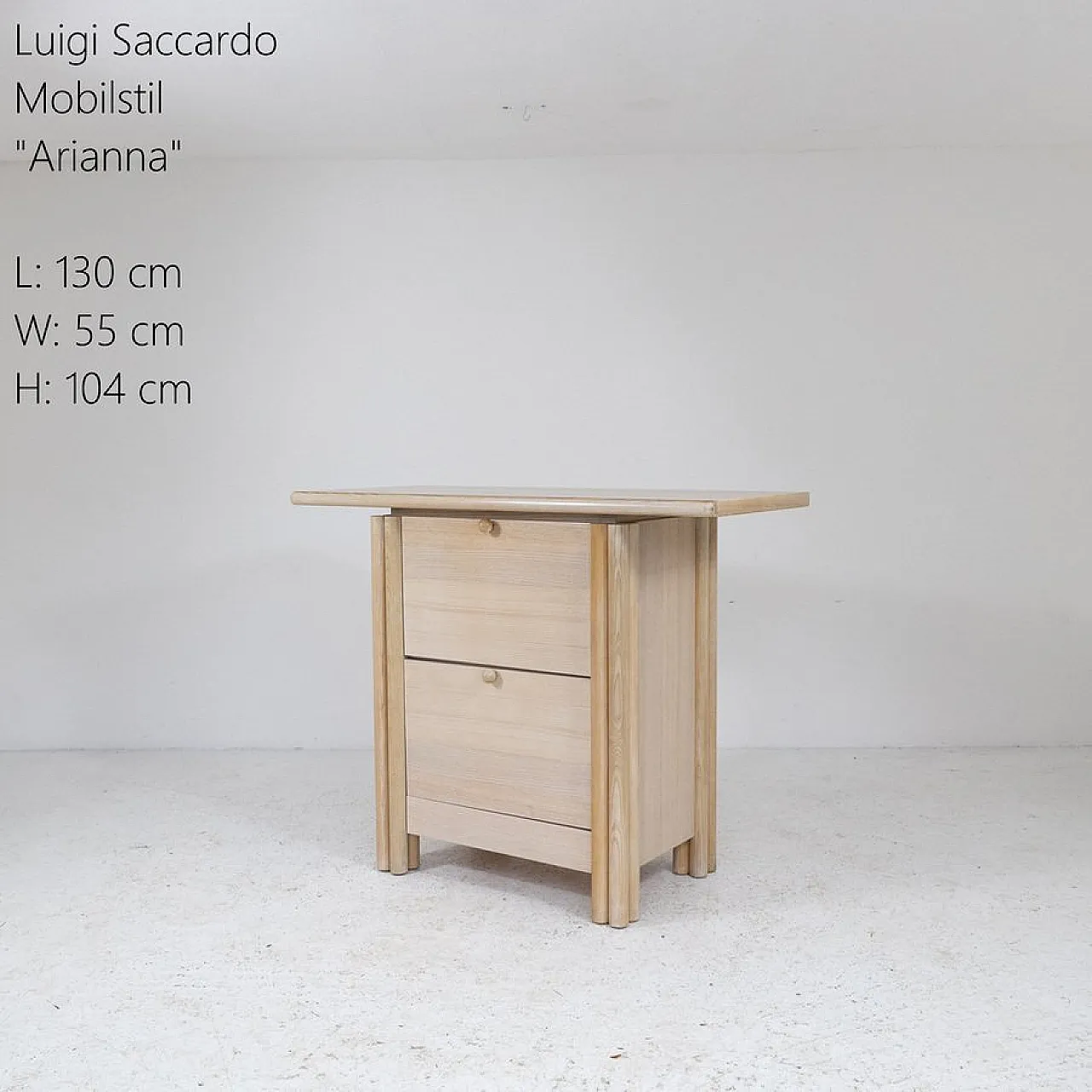 Arianna bar cabinet by Luigi Saccardo for Mobilstil, 1970s 4