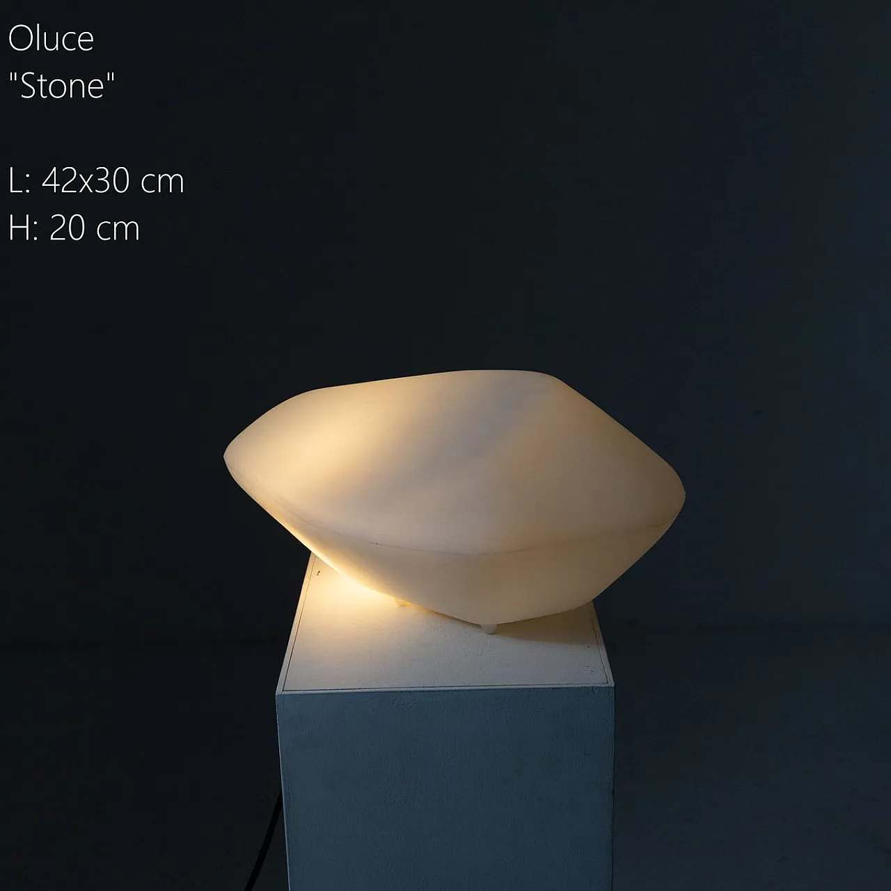 Stones lamp by Laudani and Romanelli for Oluce, 2000s 6