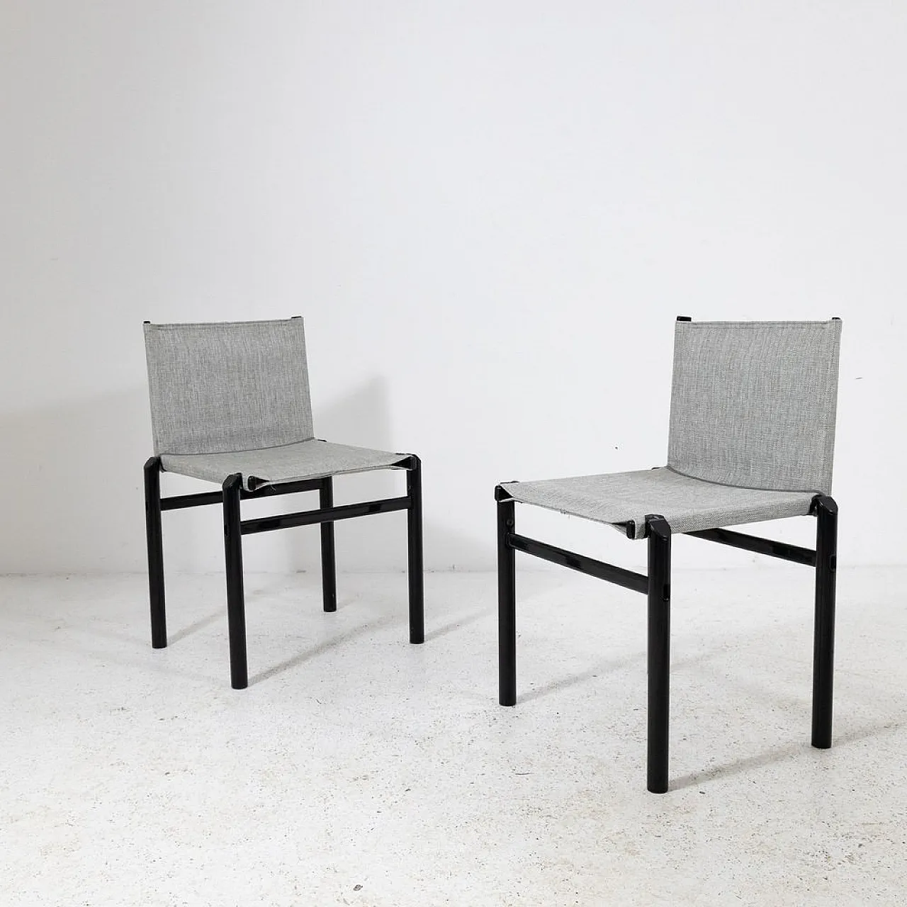 6 Master chairs by Afra Scarpa & Tobia Scarpa for Molteni, 1970s 3