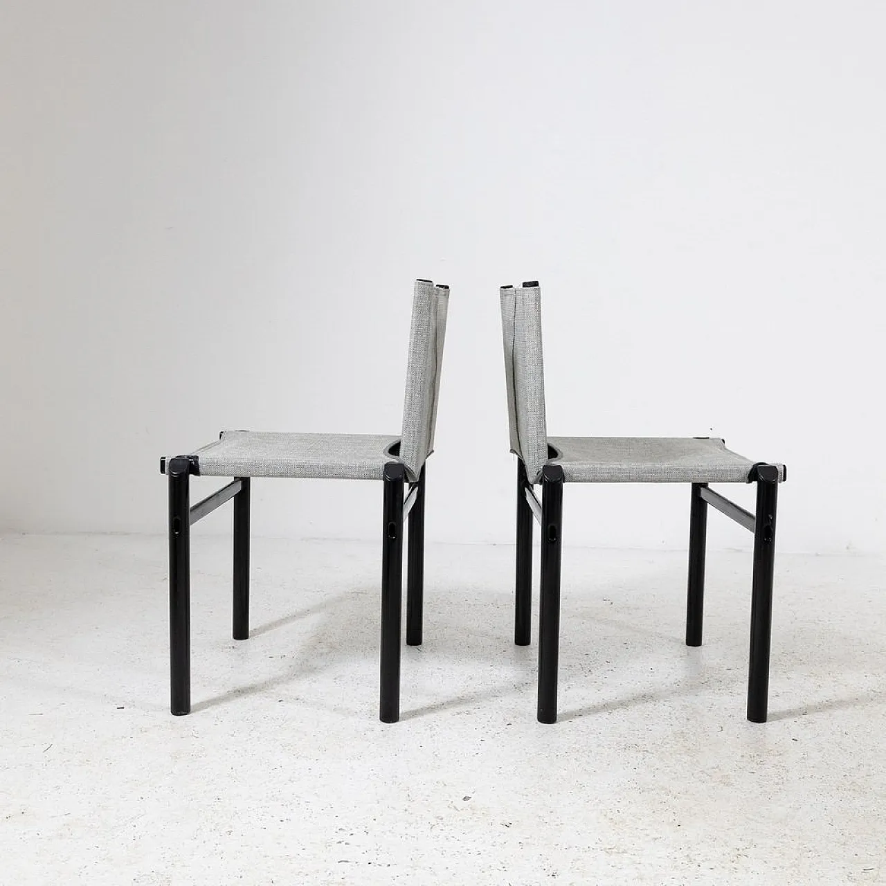 6 Master chairs by Afra Scarpa & Tobia Scarpa for Molteni, 1970s 4