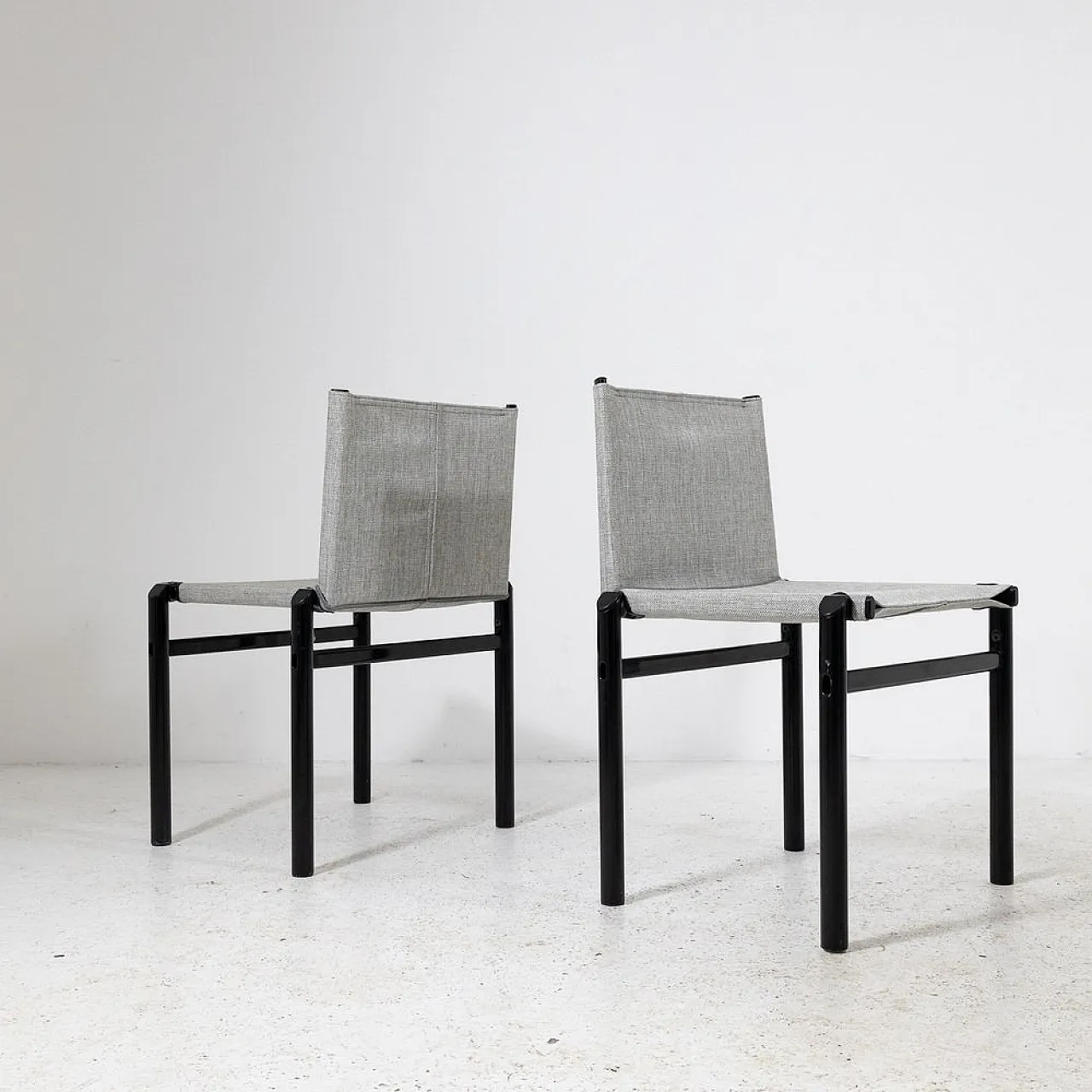 6 Master chairs by Afra Scarpa & Tobia Scarpa for Molteni, 1970s 5