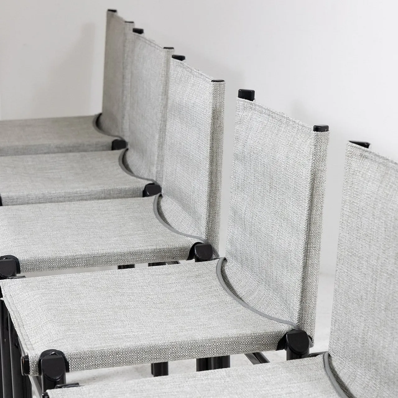 6 Master chairs by Afra Scarpa & Tobia Scarpa for Molteni, 1970s 9