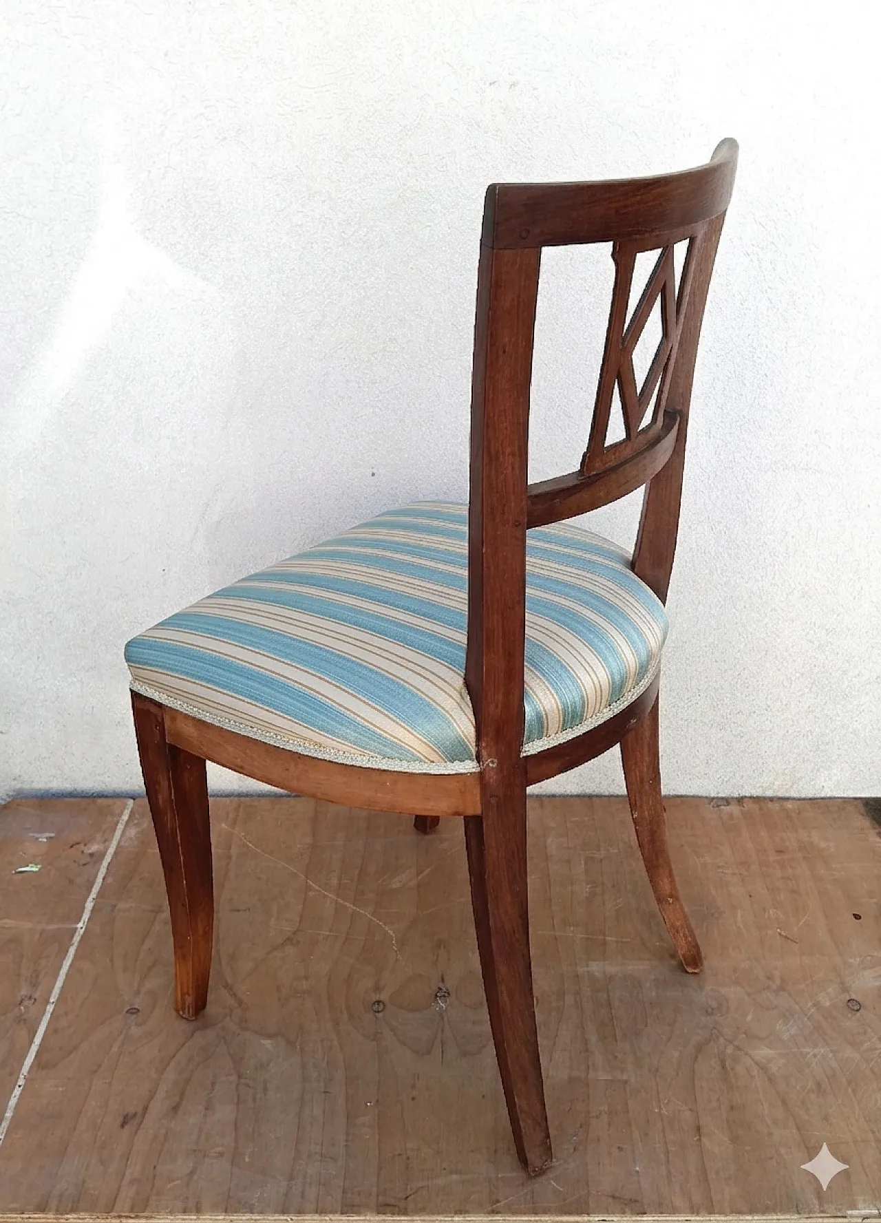 6 Biedermeier style chairs, 70s 4