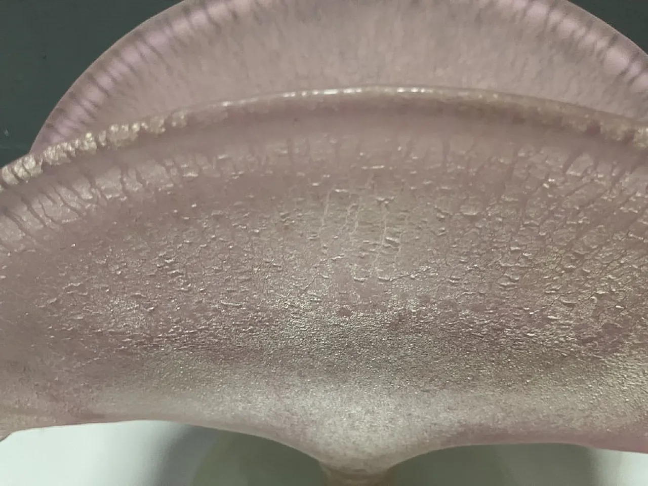 Pink Murano glass table lamp, 1980s 6
