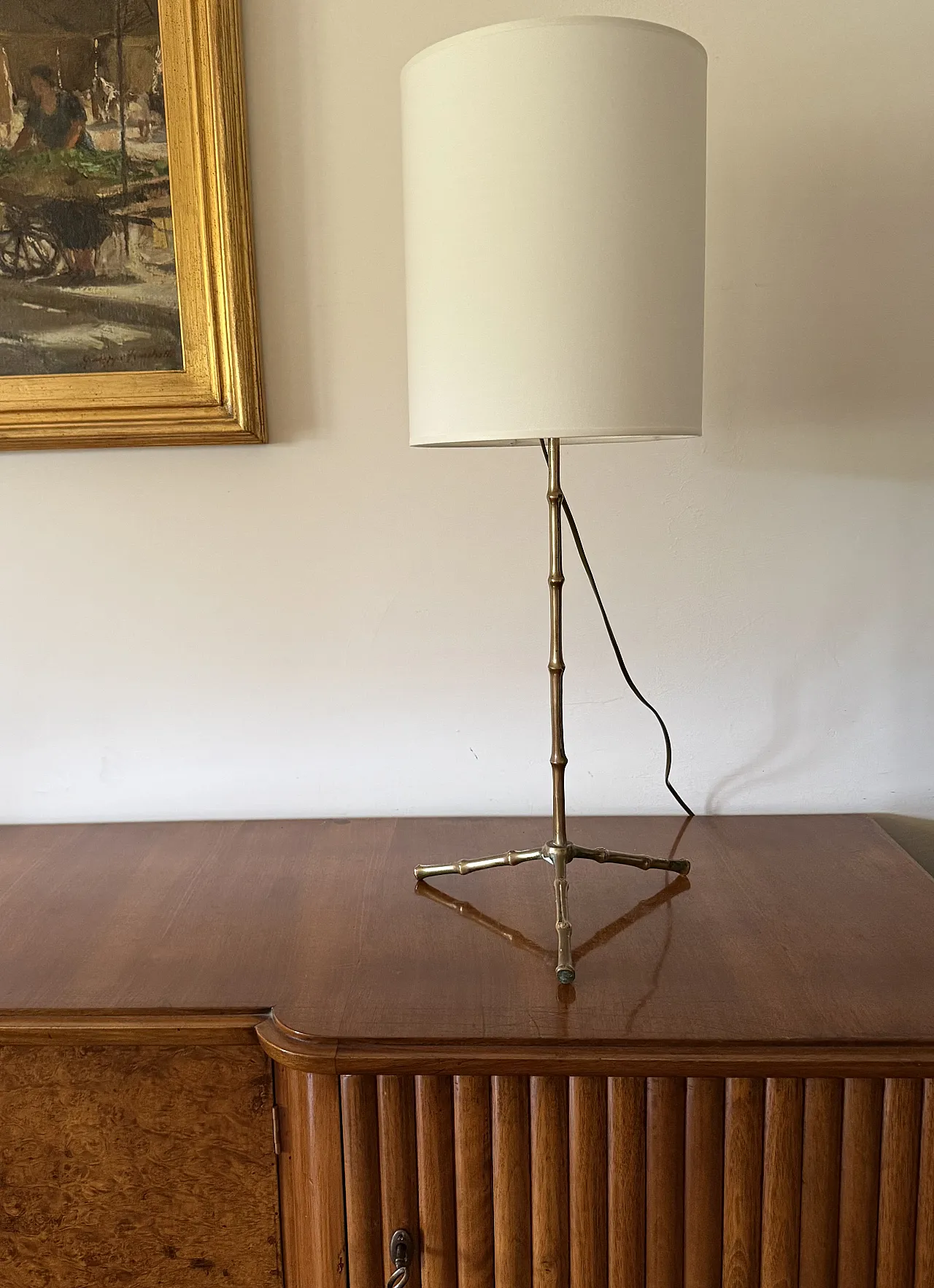 Hollywood Regency table lamp, Maison Jansen, France 1970 2