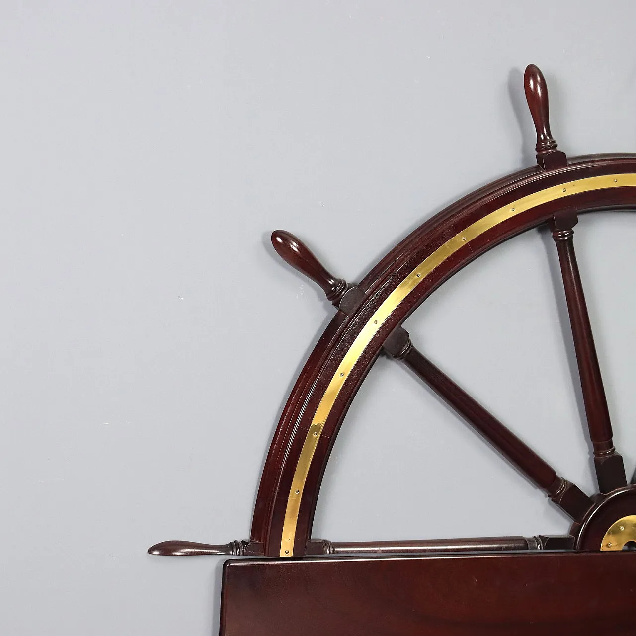 Letto matrimoniale in stile marina in legno, '900 5