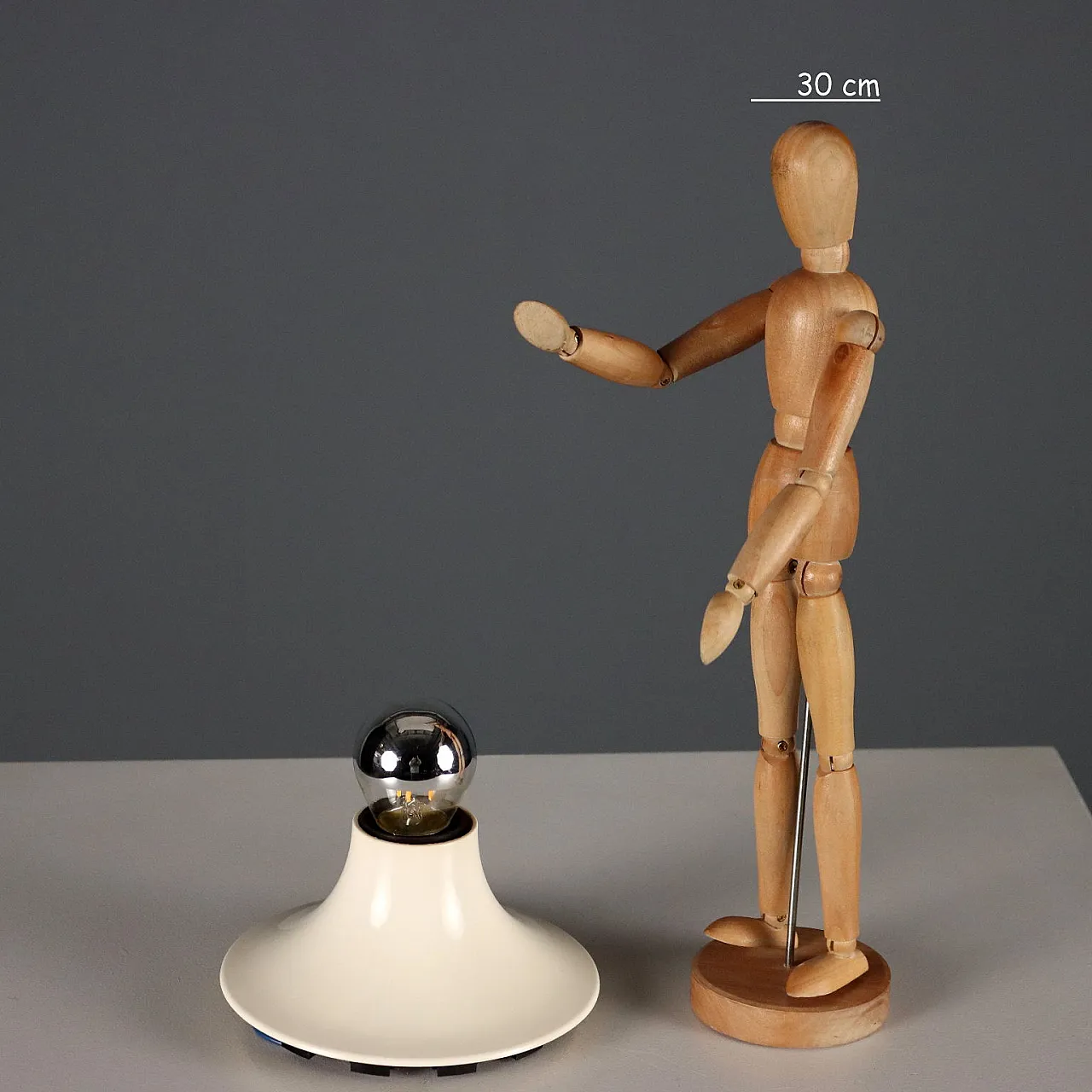 4 Teti wall lamps by Artemide, 20th century 2