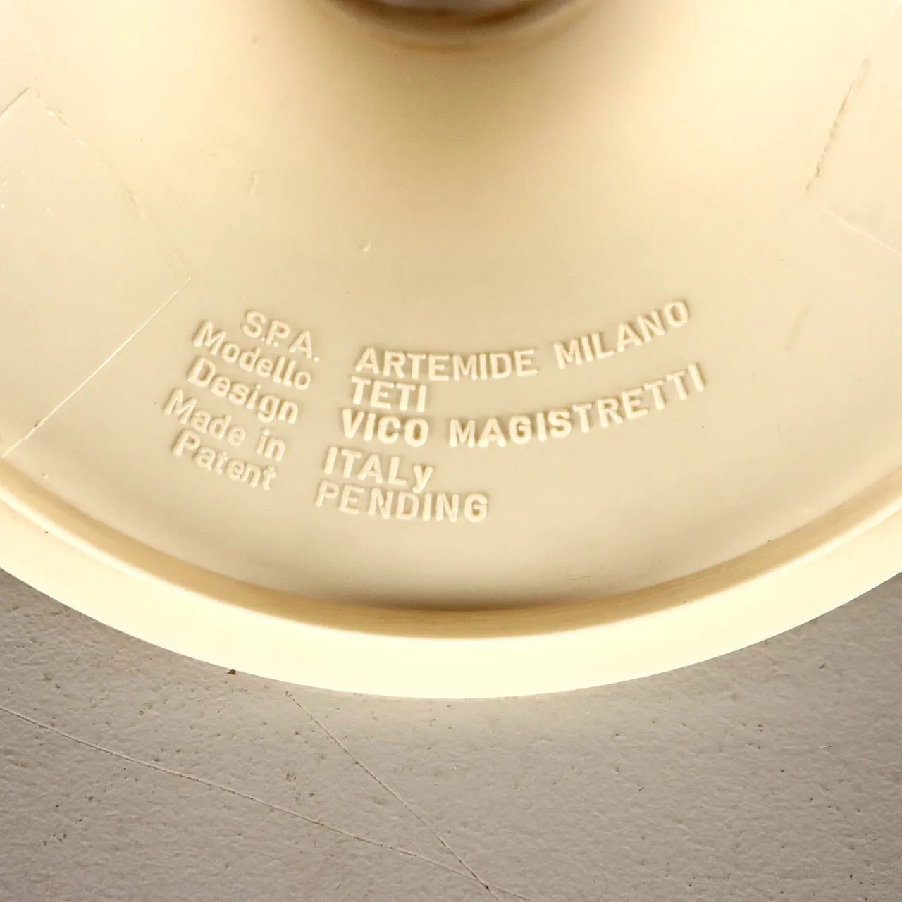4 Teti wall lamps by Artemide, 20th century 6