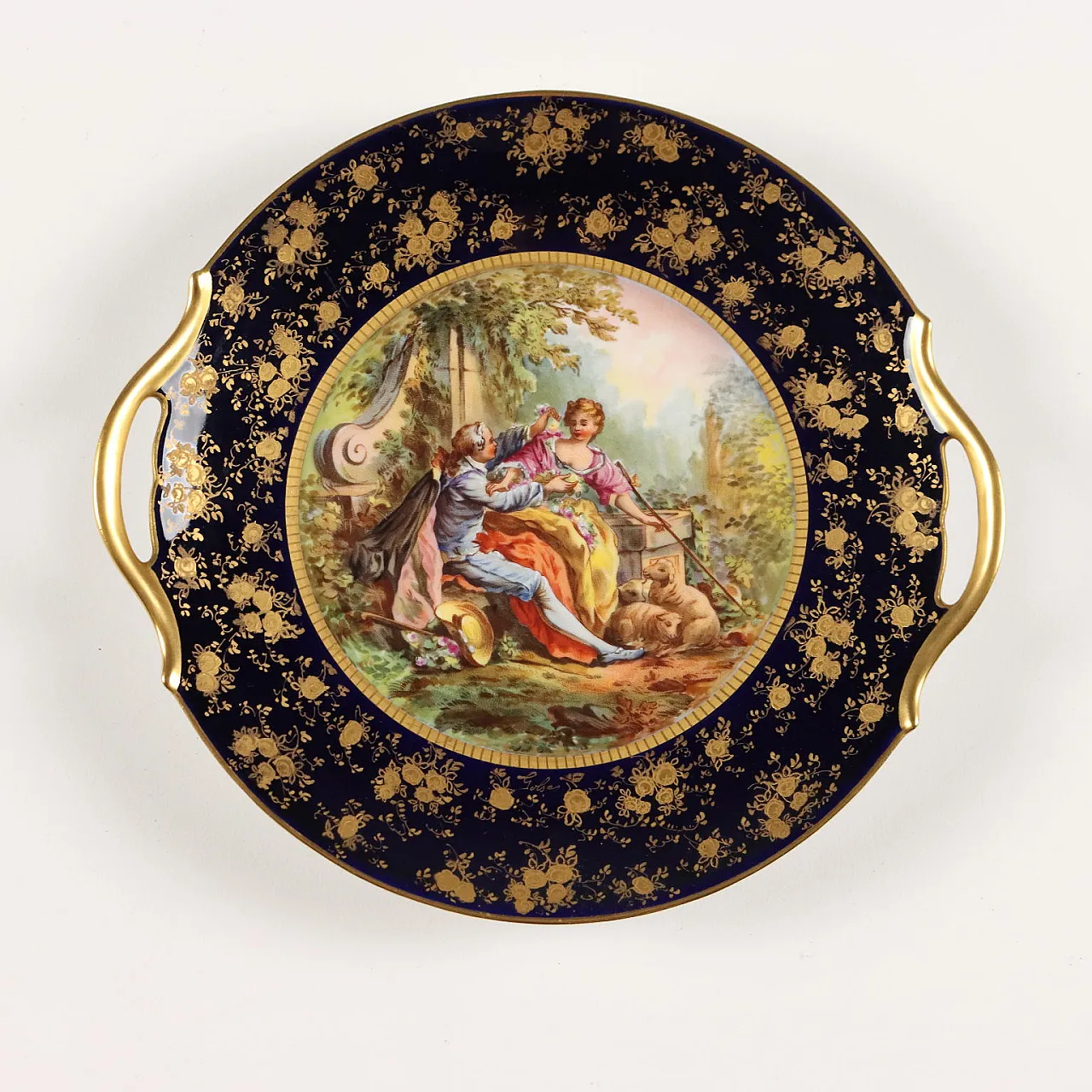 Andrè Golse Limoges cake pastry service, 20th century 3
