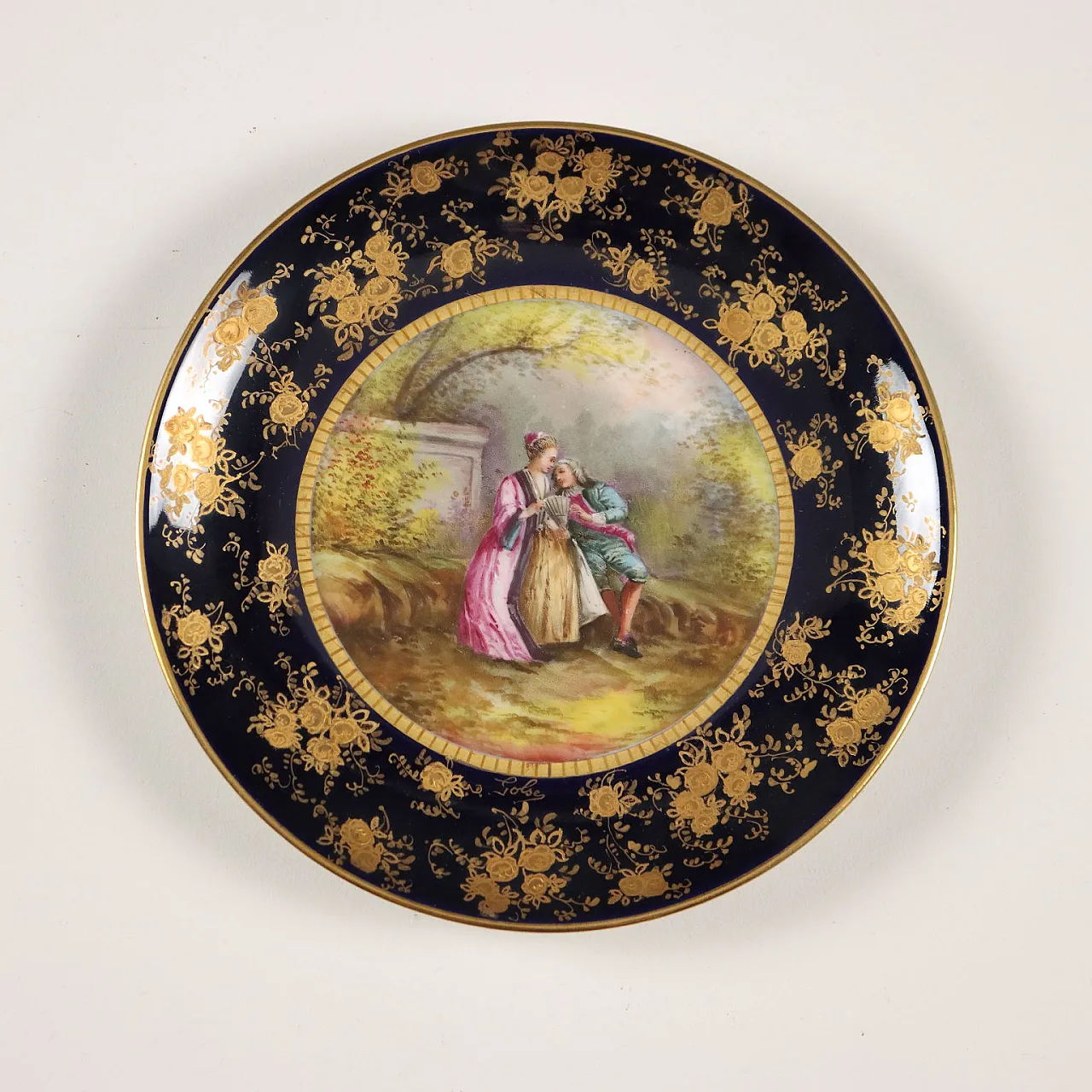 Andrè Golse Limoges cake pastry service, 20th century 6
