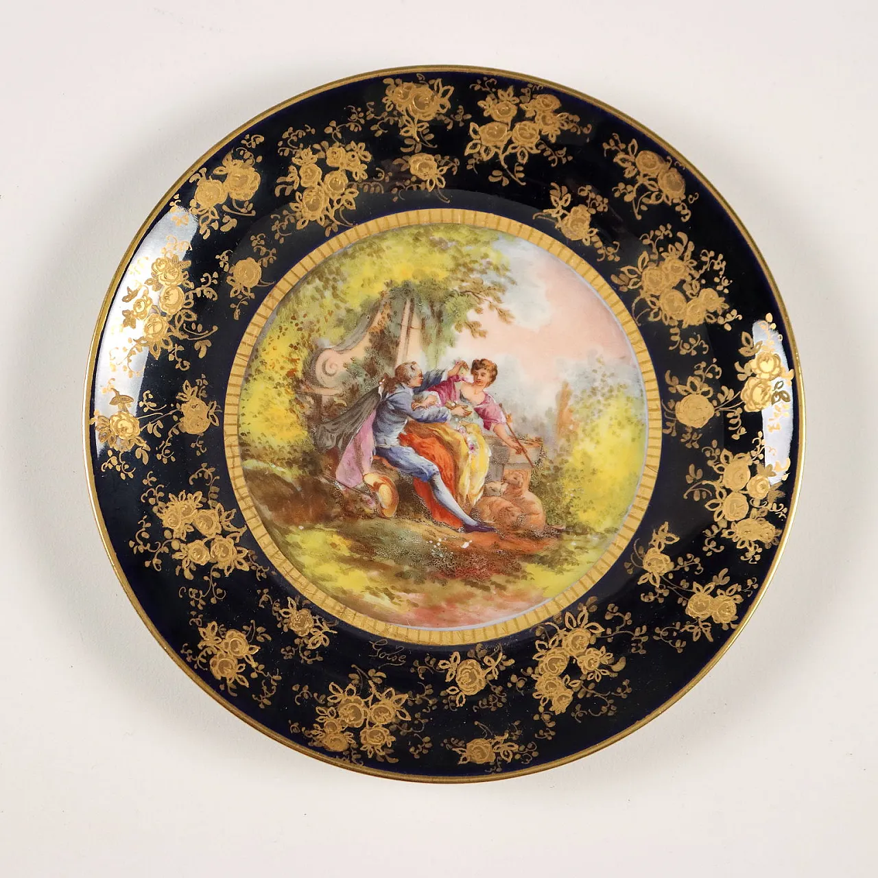 Andrè Golse Limoges cake pastry service, 20th century 8