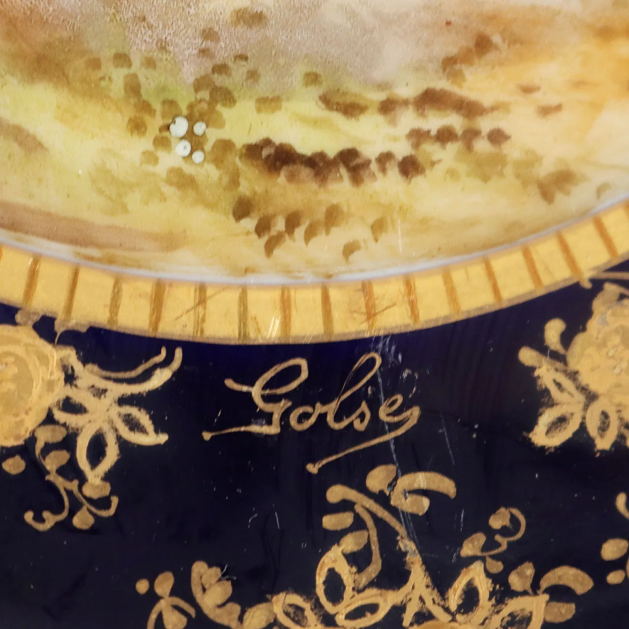 Andrè Golse Limoges cake pastry service, 20th century 9