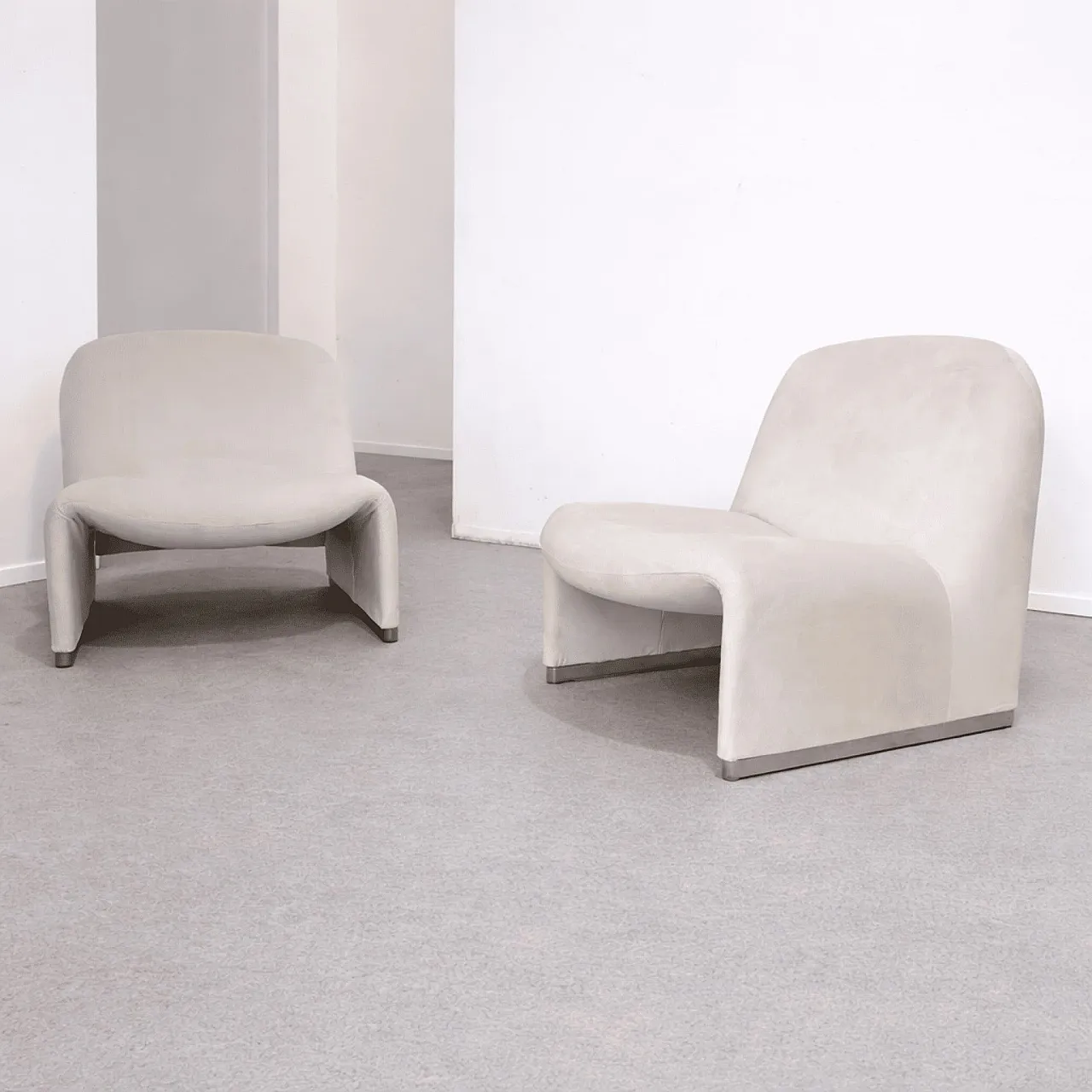 Coppia poltrone Alky di Giancarlo Piretti per Anonima Castelli anni 70 5