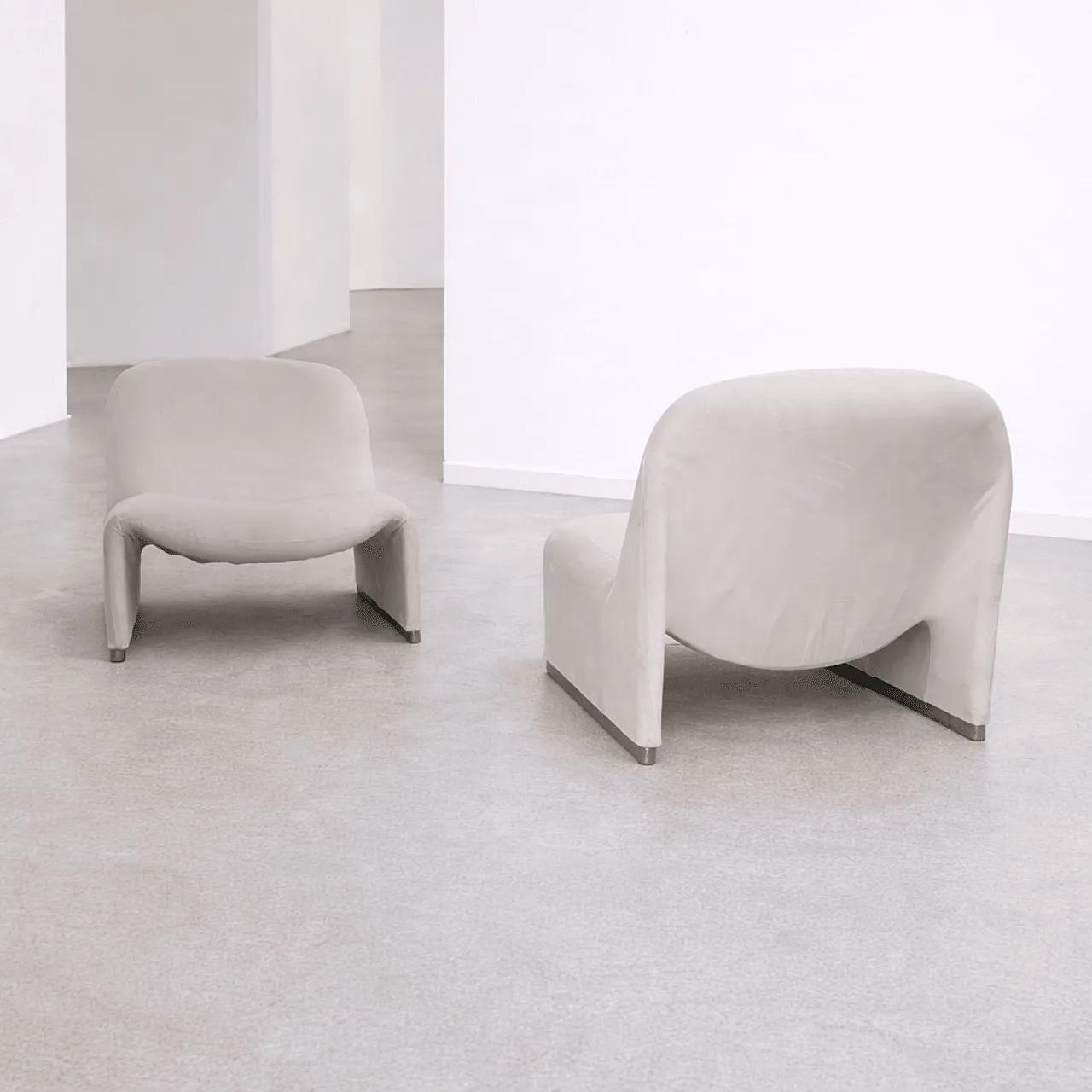 Coppia poltrone Alky di Giancarlo Piretti per Anonima Castelli anni 70 6