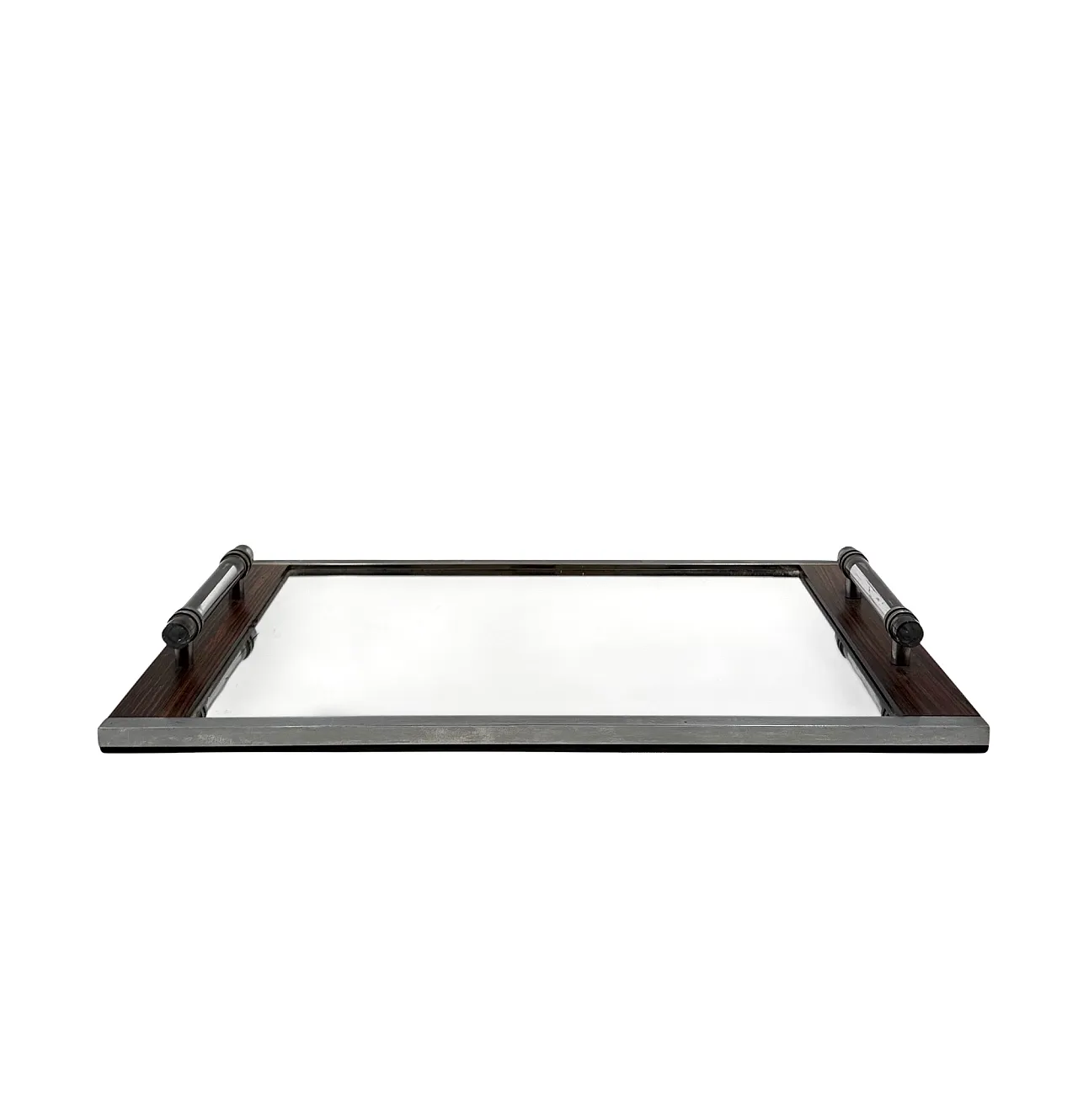 Vassoio Art deco, nello stile di Jacques Adnet, Francia 1940 7