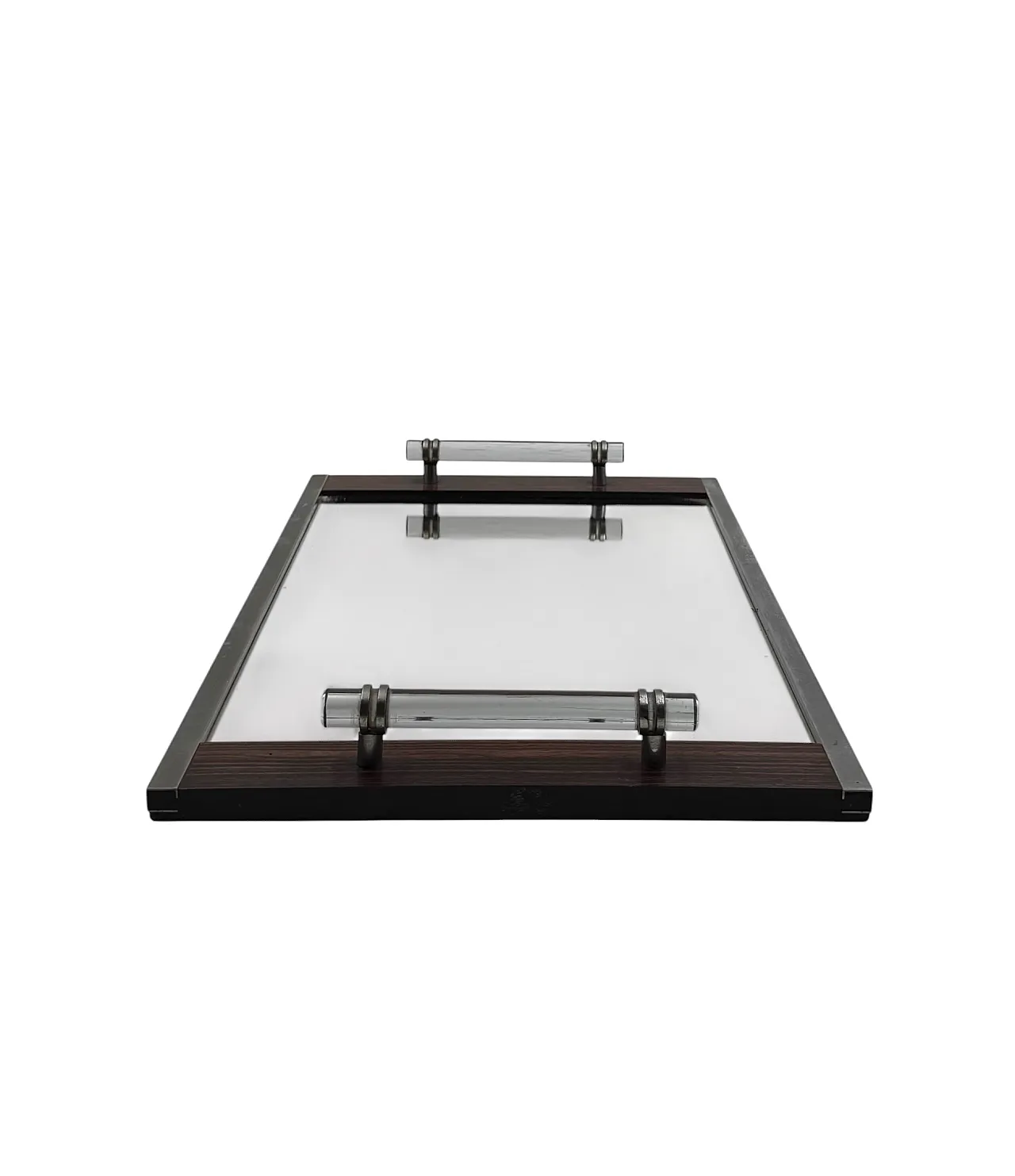 Vassoio Art deco, nello stile di Jacques Adnet, Francia 1940 9