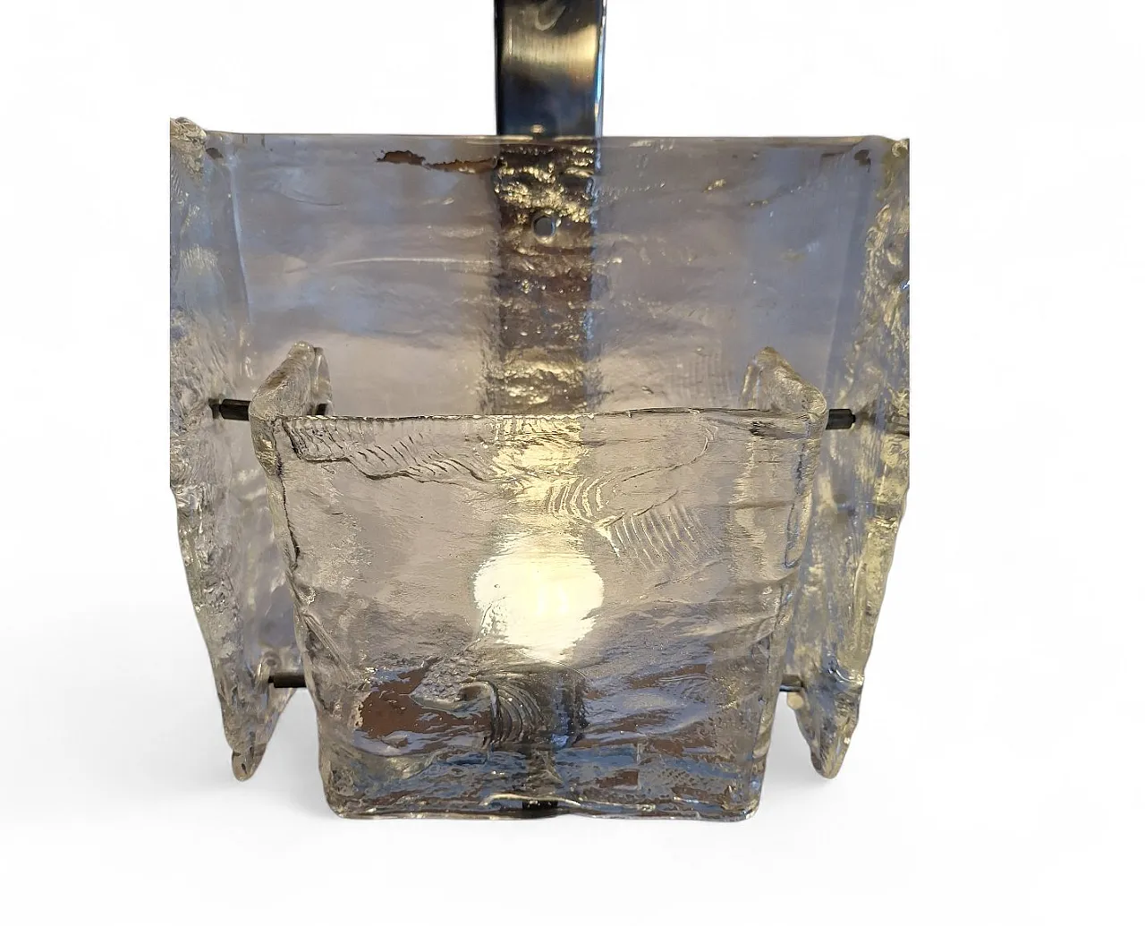 Wall lamp attributed to Mazzega, 1960s 5