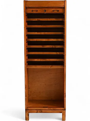 1940s birch shutter wardrobe