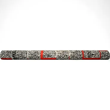 White, red and black Totem by Giorgio Ciliberti, 20th century