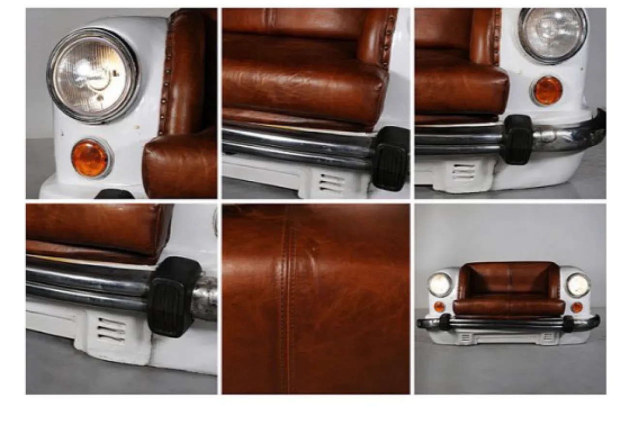 Hood car-shaped sofa, 20th century 3