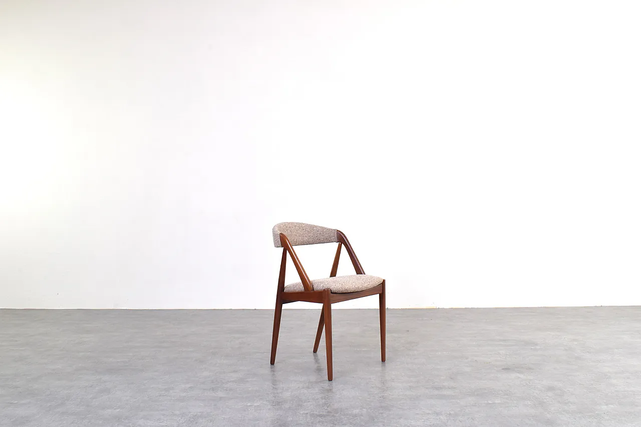 4 chairs Model 31 by Kai Kristiansen for Schou Andersen, 1960s 3